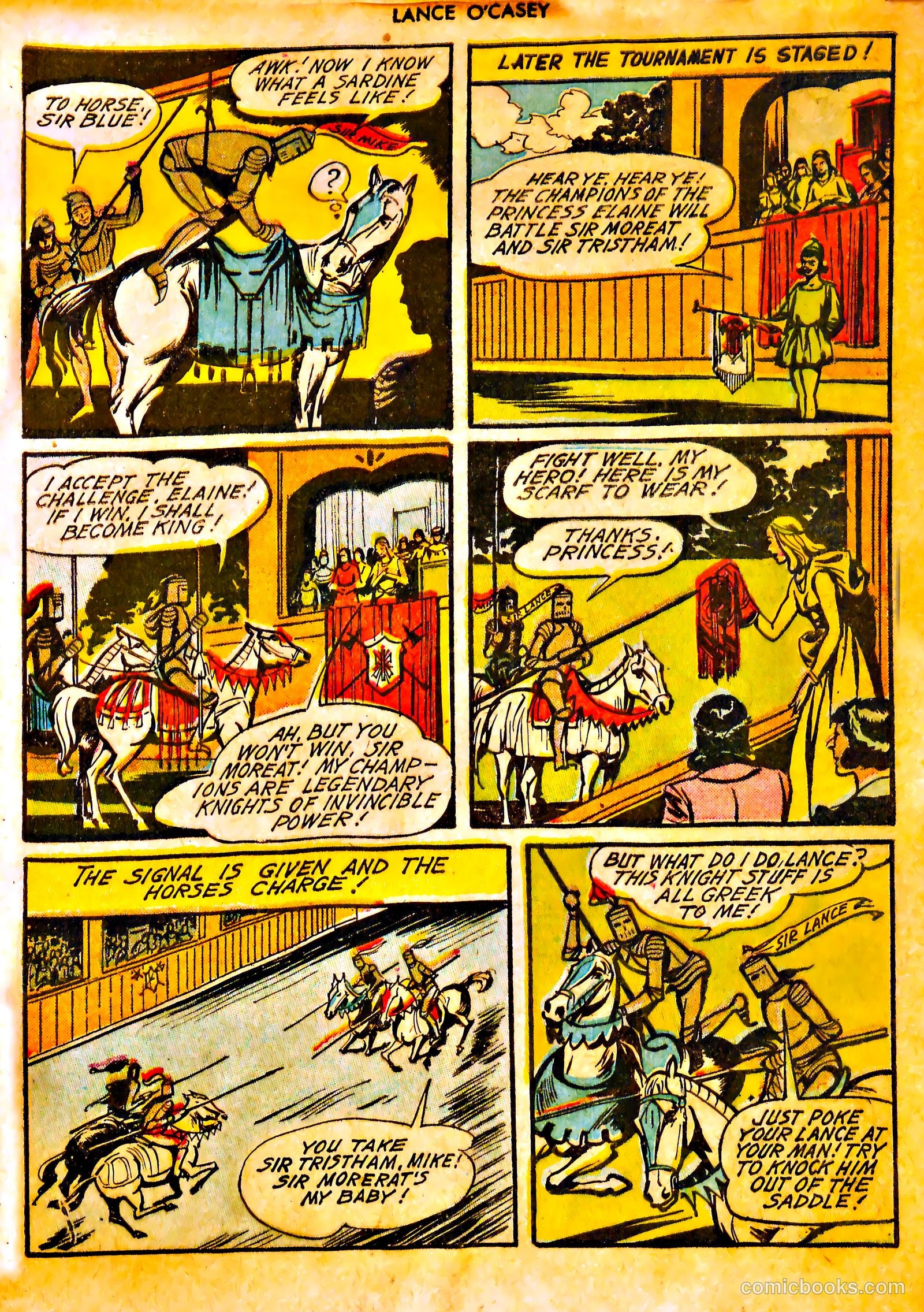 Lance O'Casey #3 (1946) — page 21 of 52