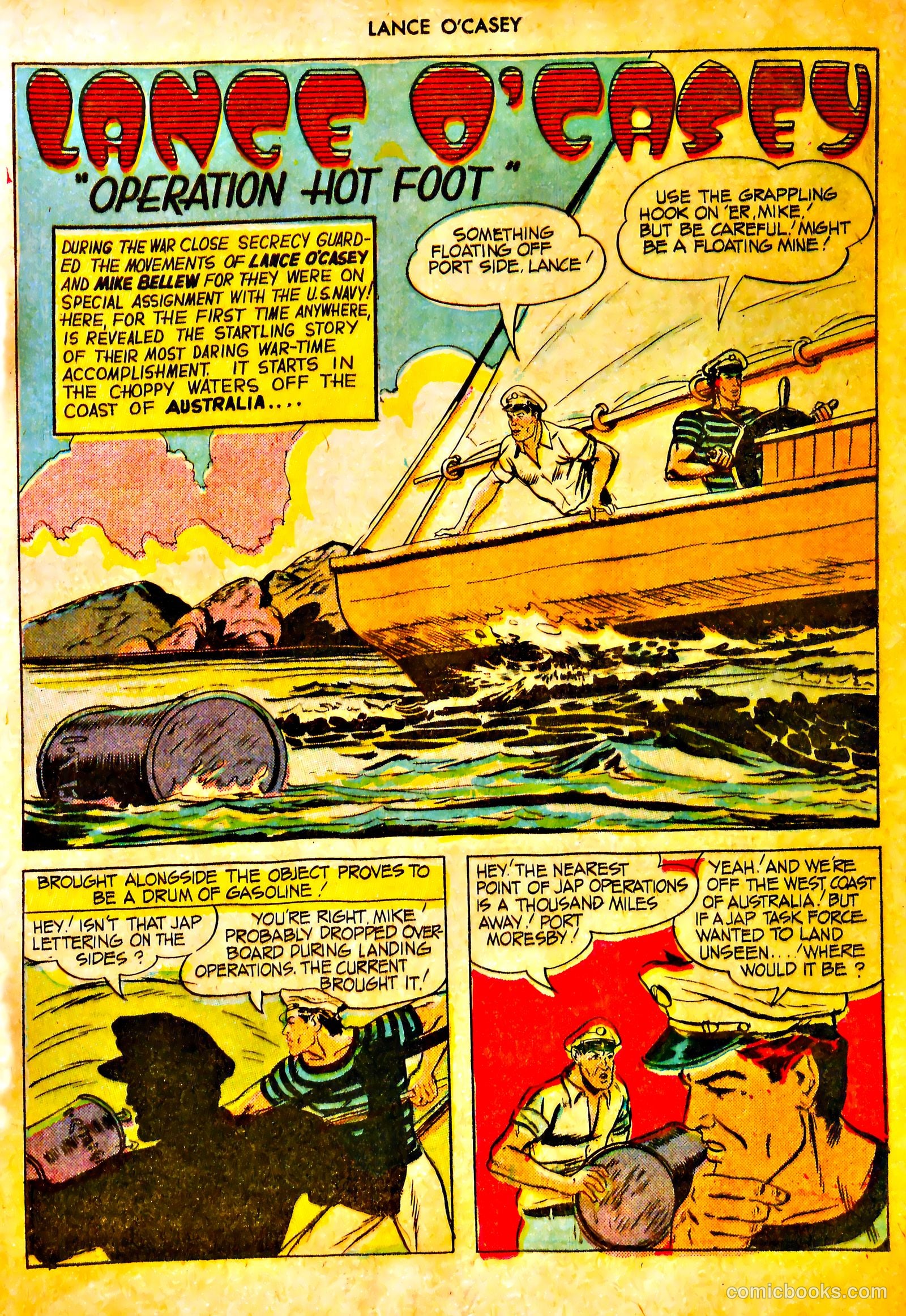 Lance O'Casey #3 (1946) — page 25 of 52