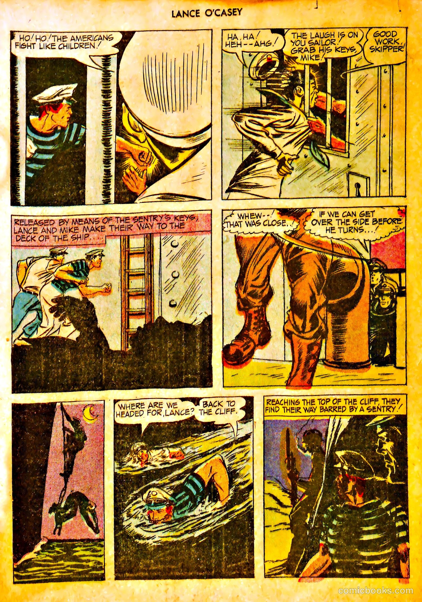Lance O'Casey #3 (1946) — page 29 of 52