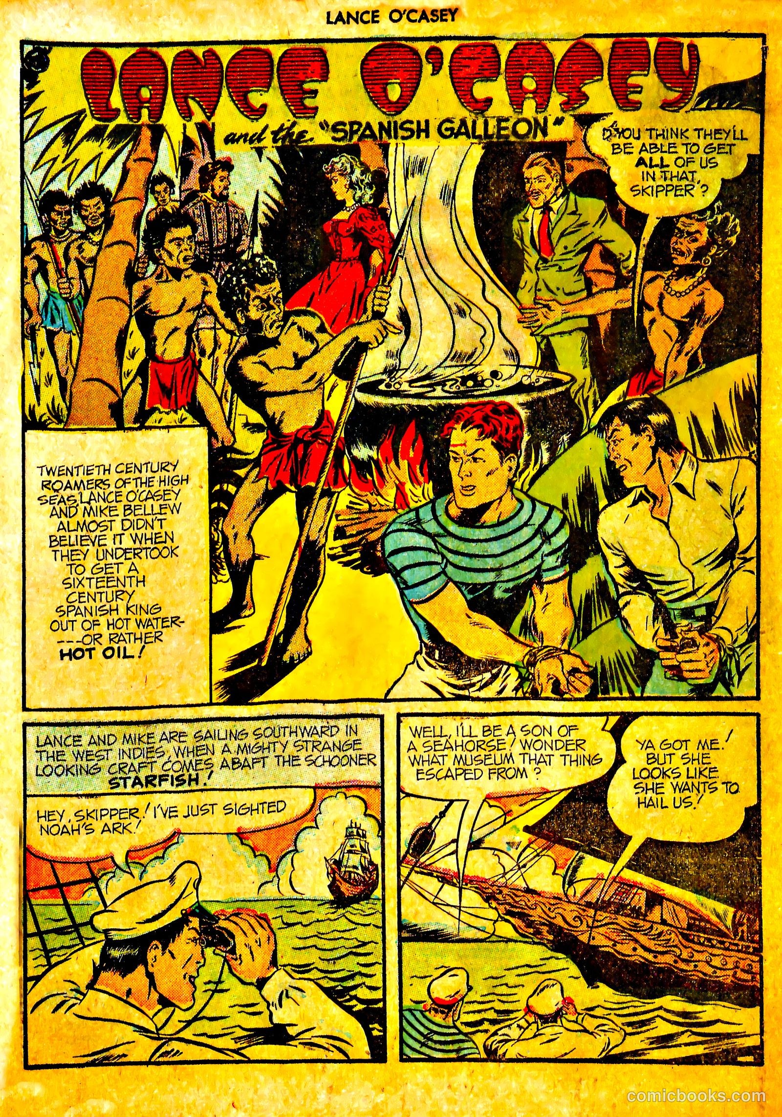 Lance O'Casey #3 (1946) — page 35 of 52