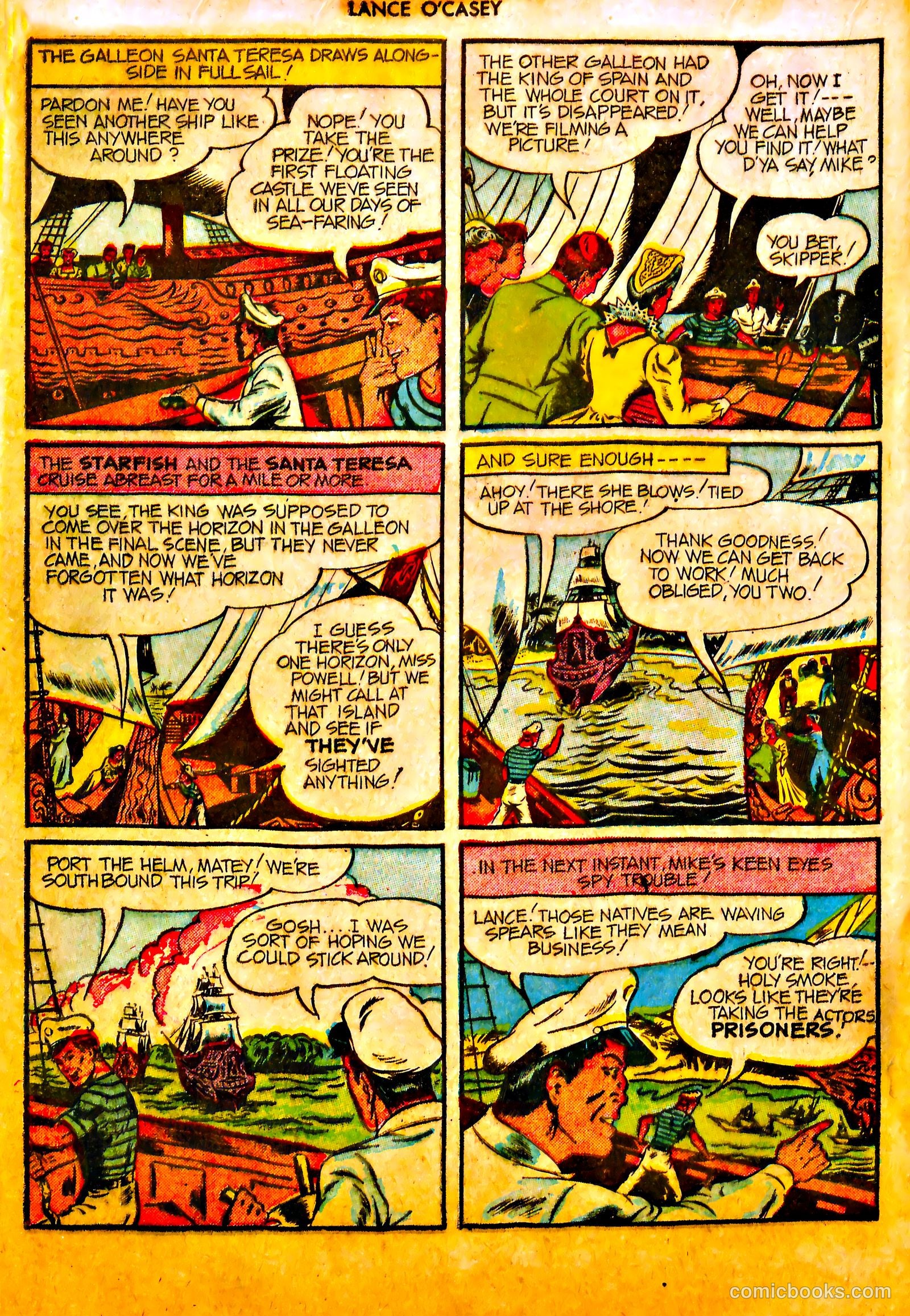 Lance O'Casey #3 (1946) — page 36 of 52