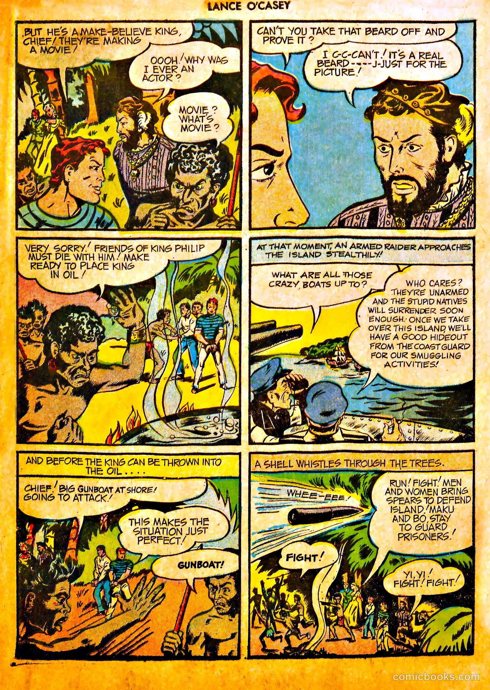 Lance O'Casey #3 (1946) — page 38 of 52