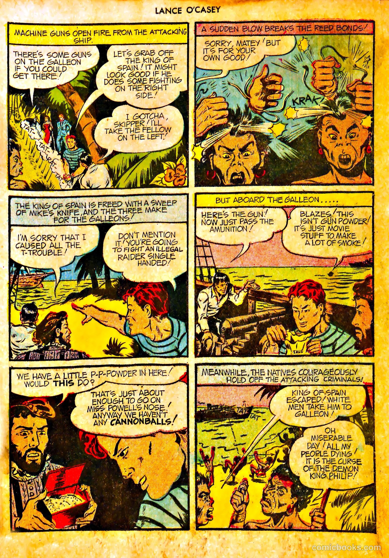 Lance O'Casey #3 (1946) — page 39 of 52