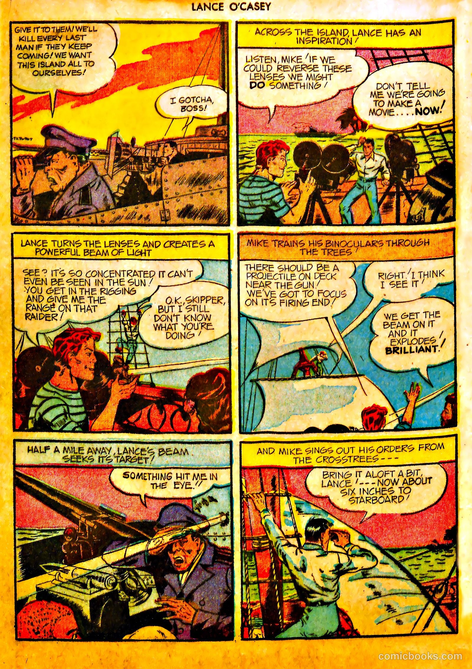 Lance O'Casey #3 (1946) — page 40 of 52