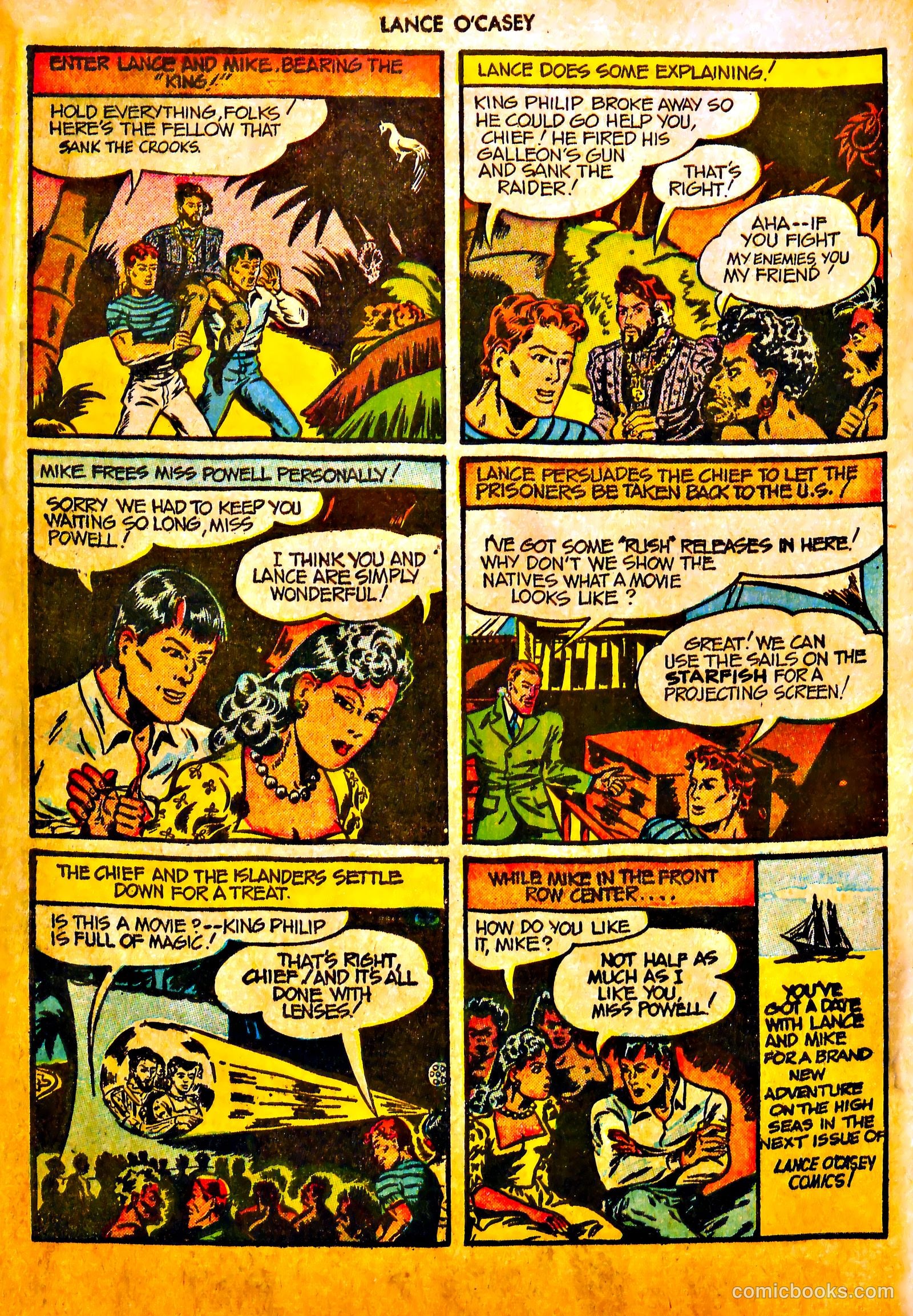 Lance O'Casey #3 (1946) — page 42 of 52