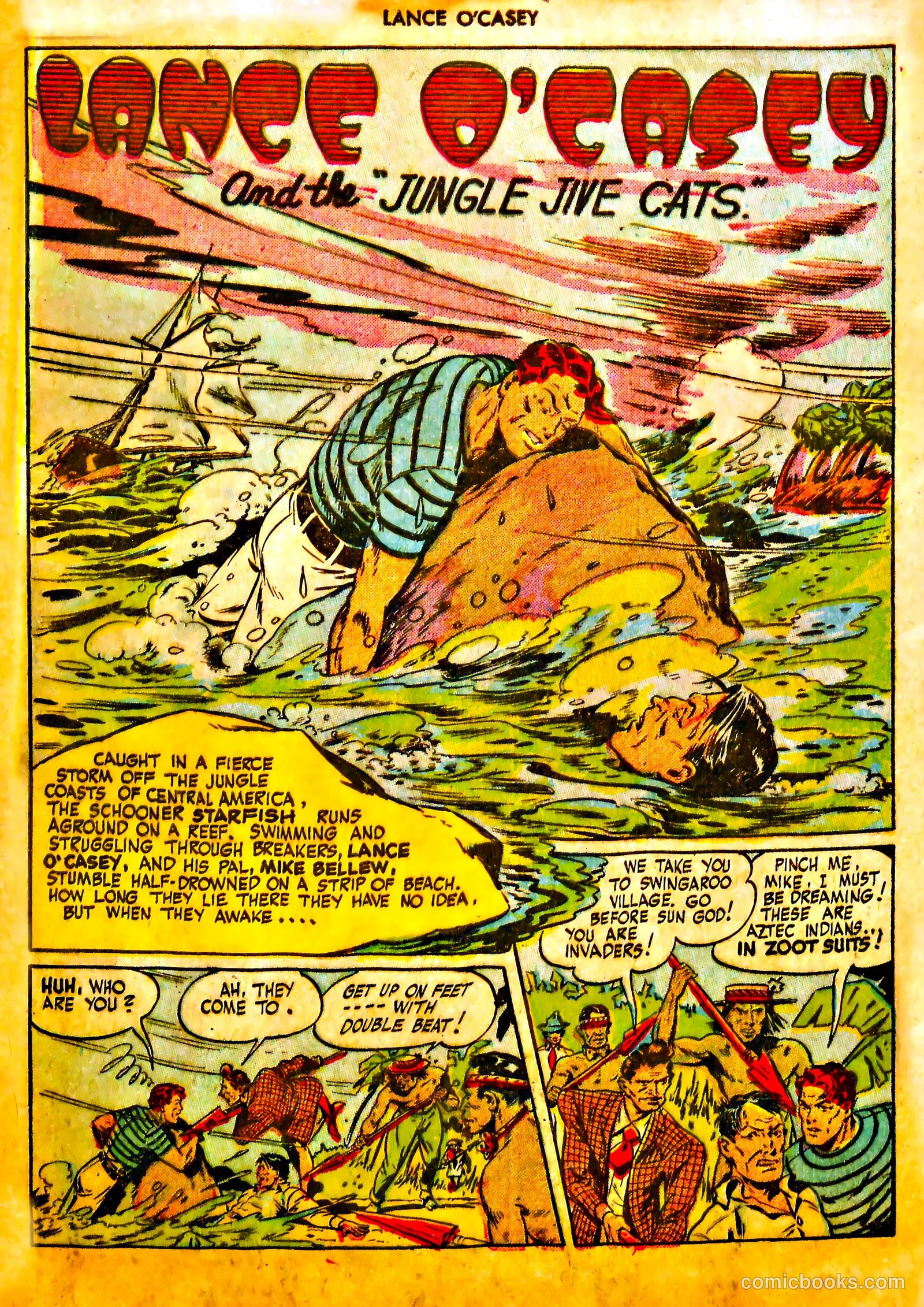 Lance O'Casey #3 (1946) — page 44 of 52