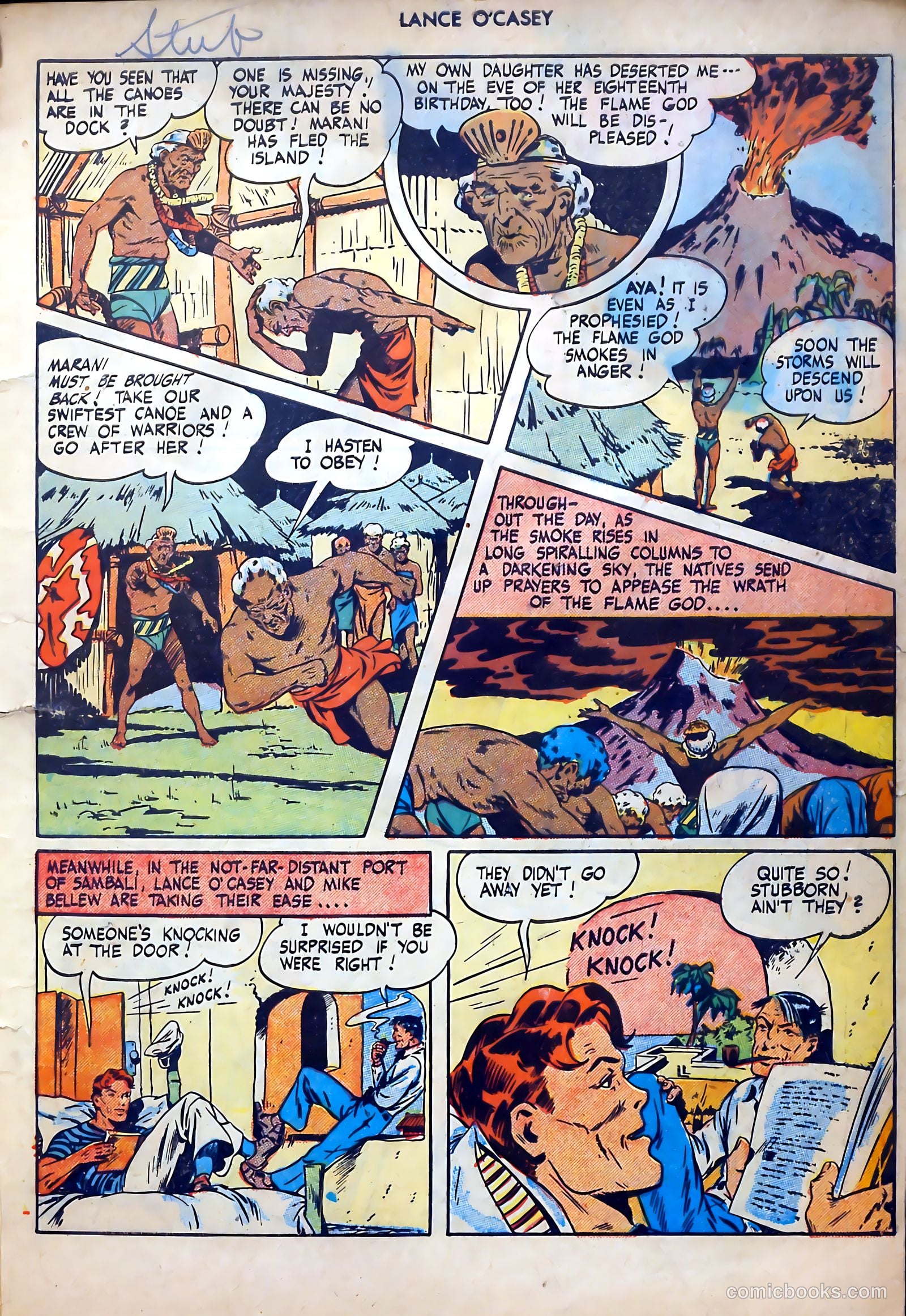 Lance O'Casey #4 (1948) — page 3 of 36