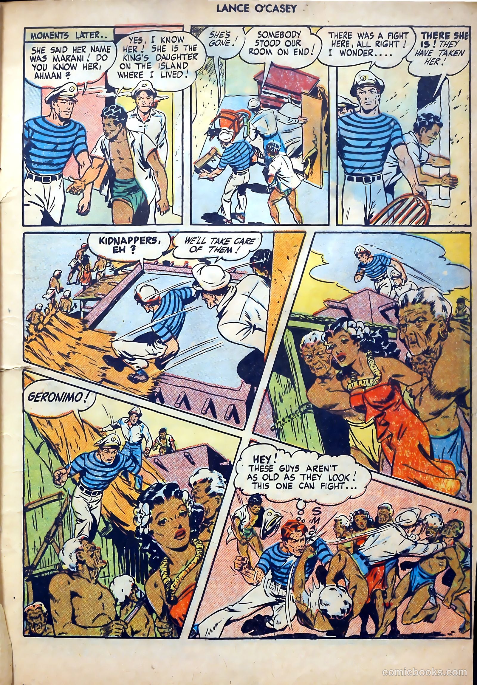Lance O'Casey #4 (1948) — page 5 of 36