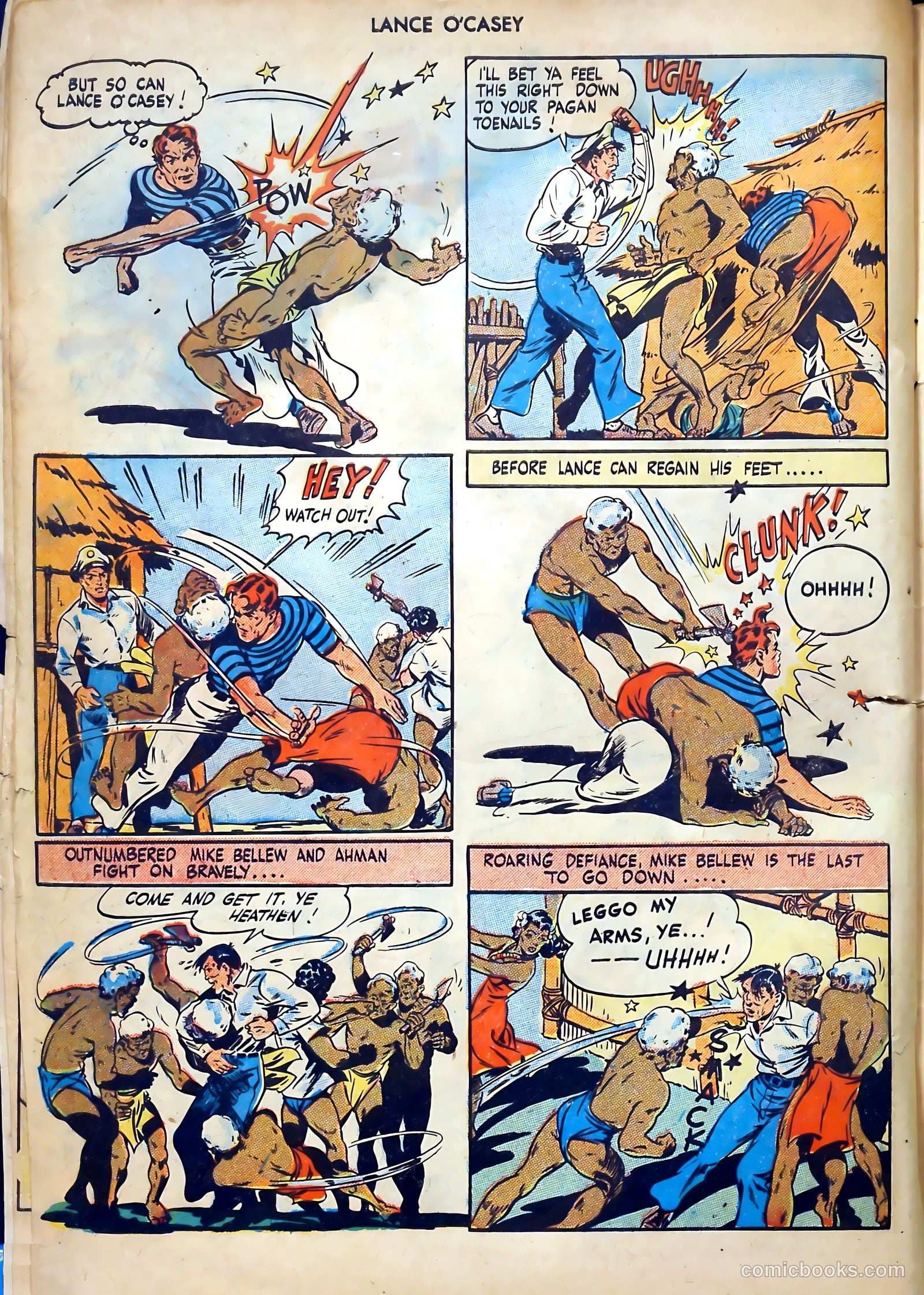 Lance O'Casey #4 (1948) — page 6 of 36