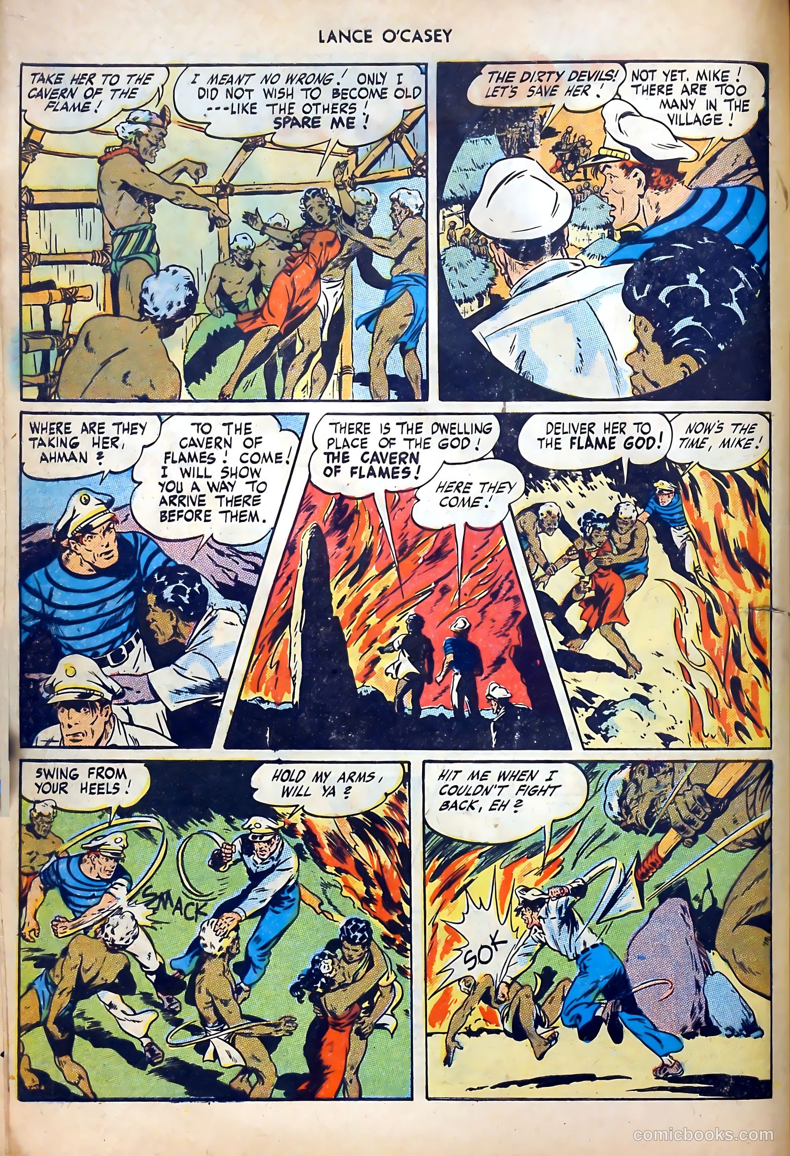 Lance O'Casey #4 (1948) — page 10 of 36