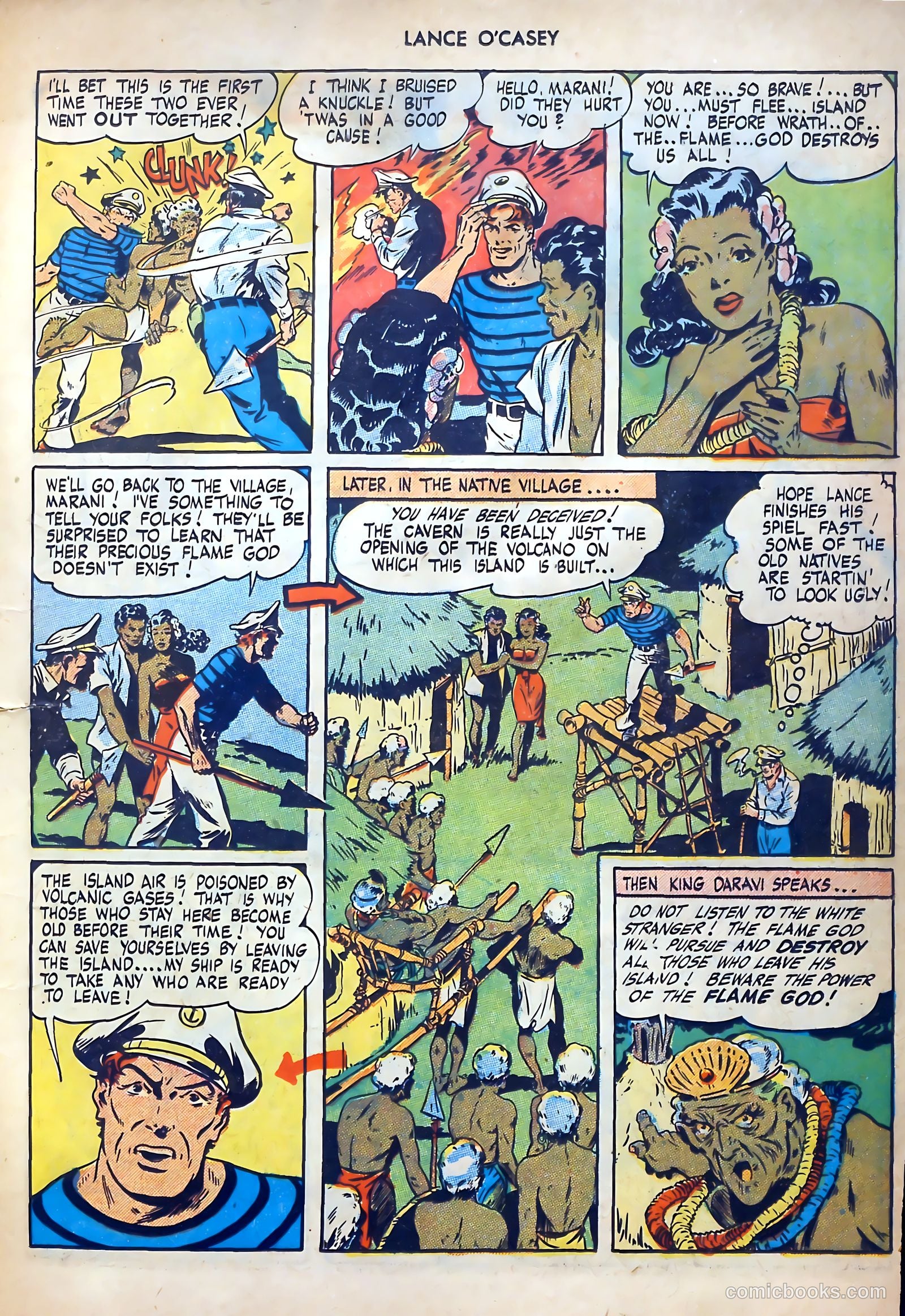 Lance O'Casey #4 (1948) — page 11 of 36