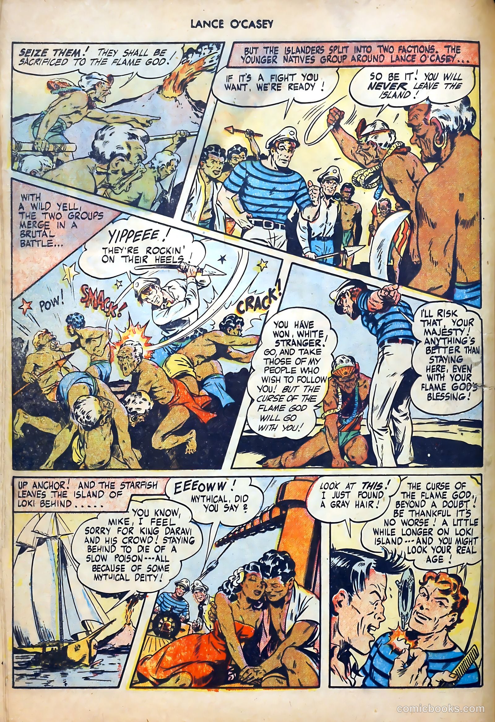 Lance O'Casey #4 (1948) — page 12 of 36