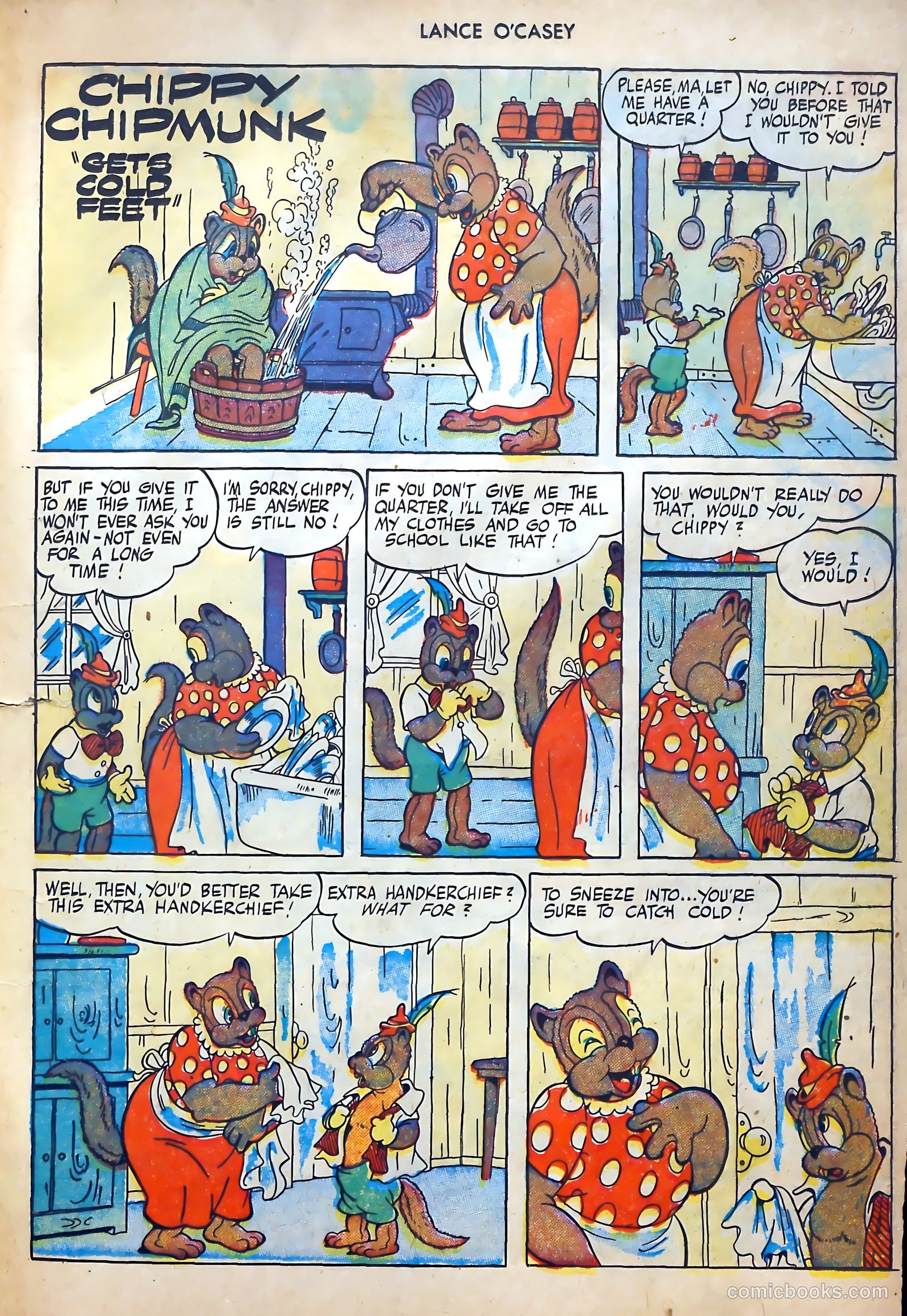 Lance O'Casey #4 (1948) — page 13 of 36