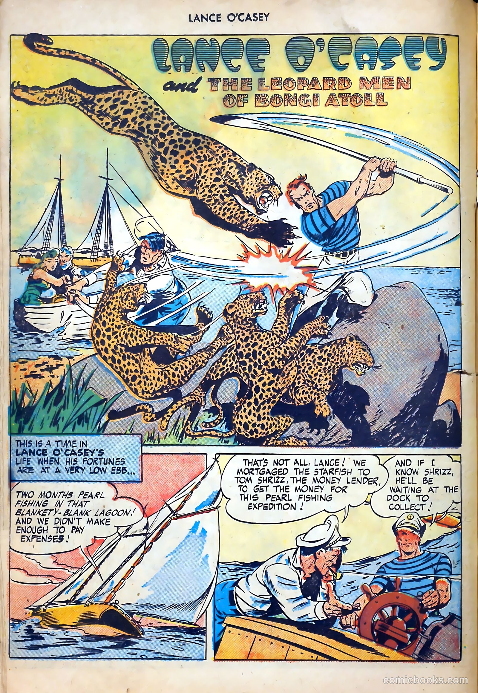 Lance O'Casey #4 (1948) — page 14 of 36
