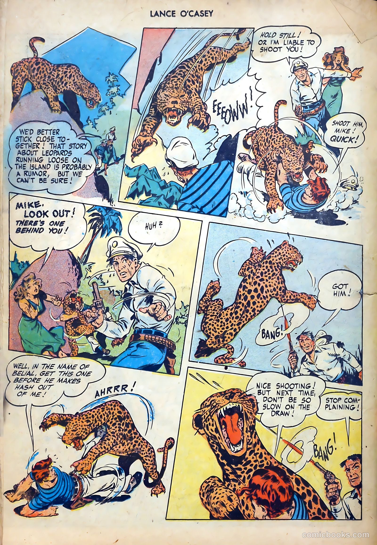 Lance O'Casey #4 (1948) — page 18 of 36