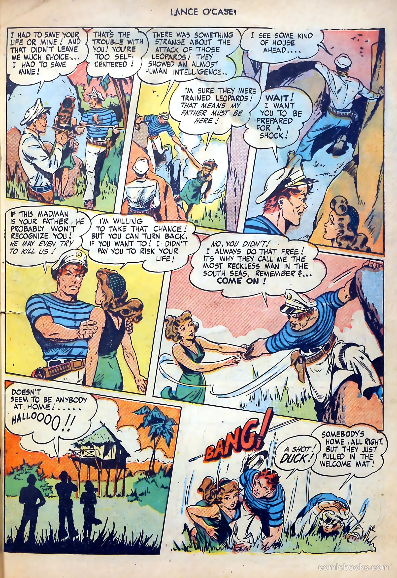 Lance O'Casey #4 (1948) — page 19 of 36