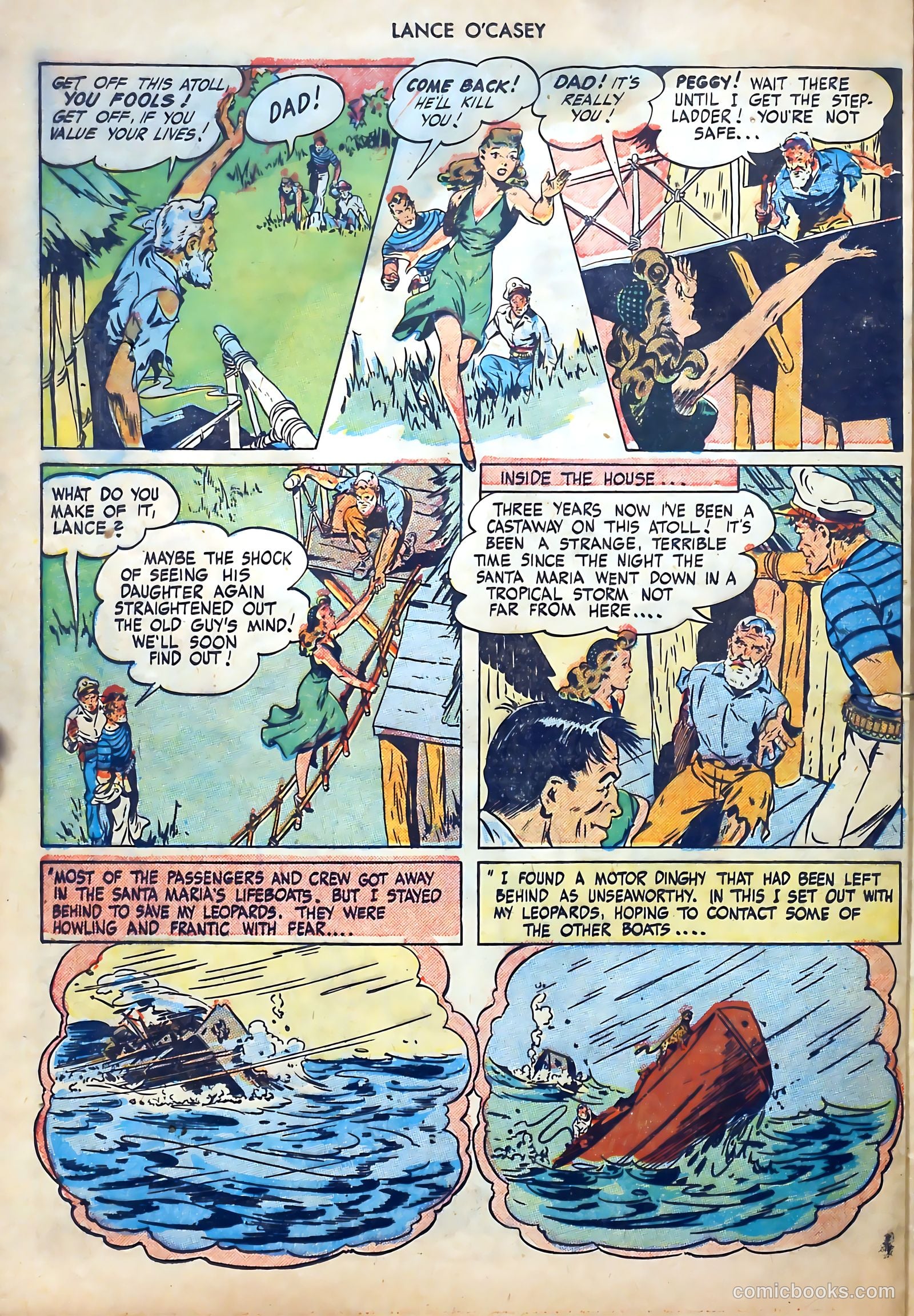 Lance O'Casey #4 (1948) — page 20 of 36