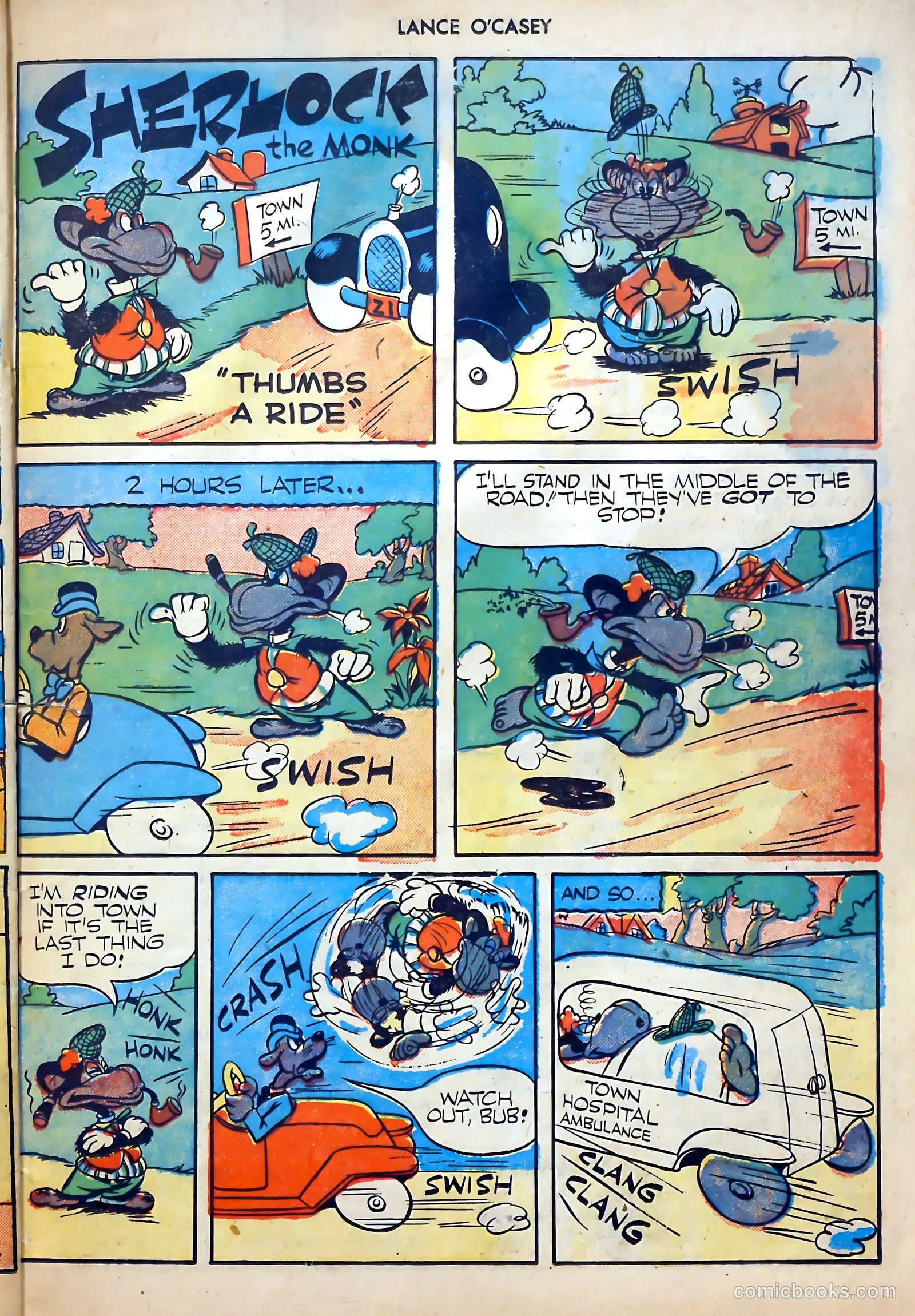 Lance O'Casey #4 (1948) — page 23 of 36