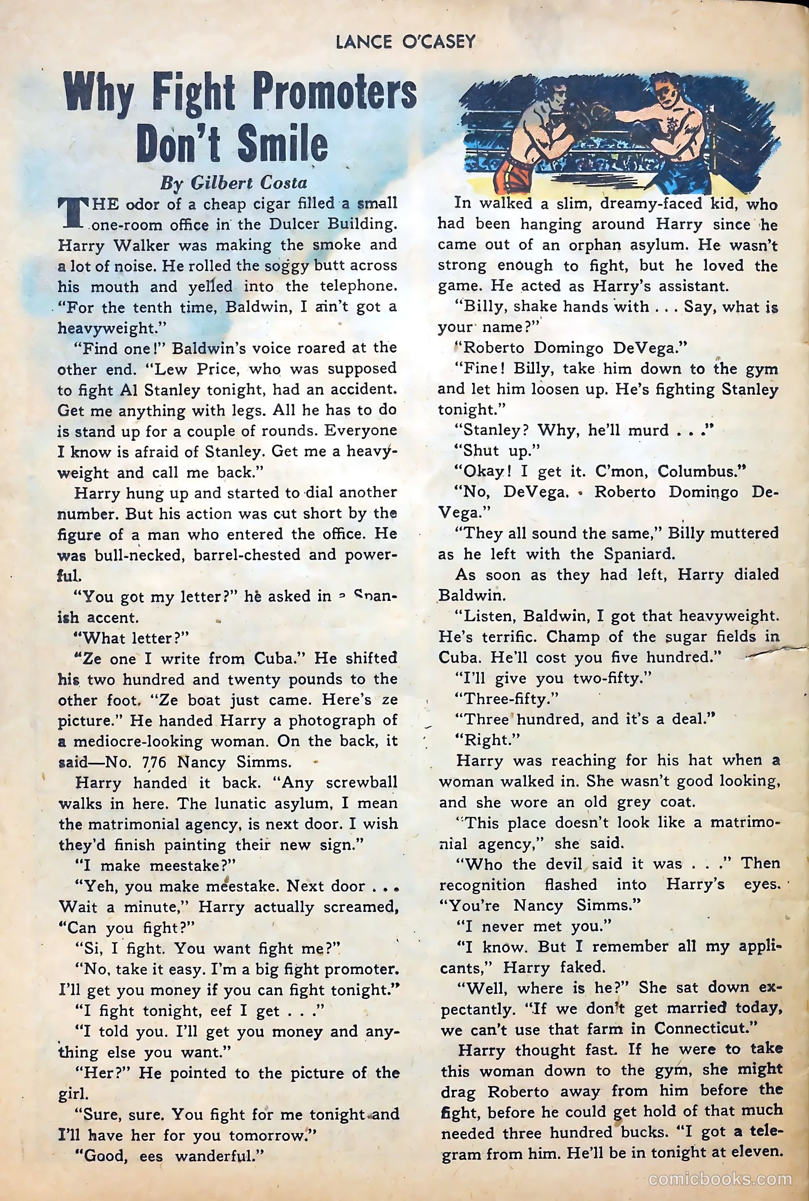 Lance O'Casey #4 (1948) — page 24 of 36