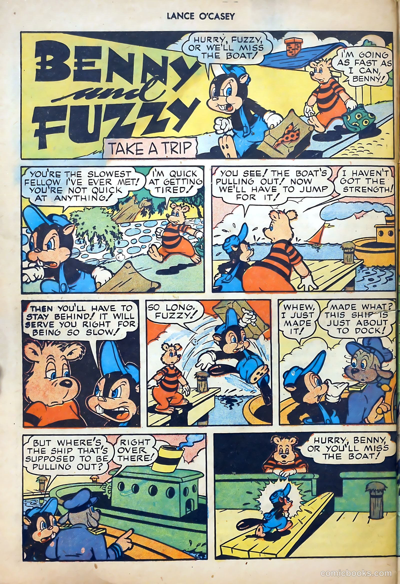Lance O'Casey #4 (1948) — page 26 of 36