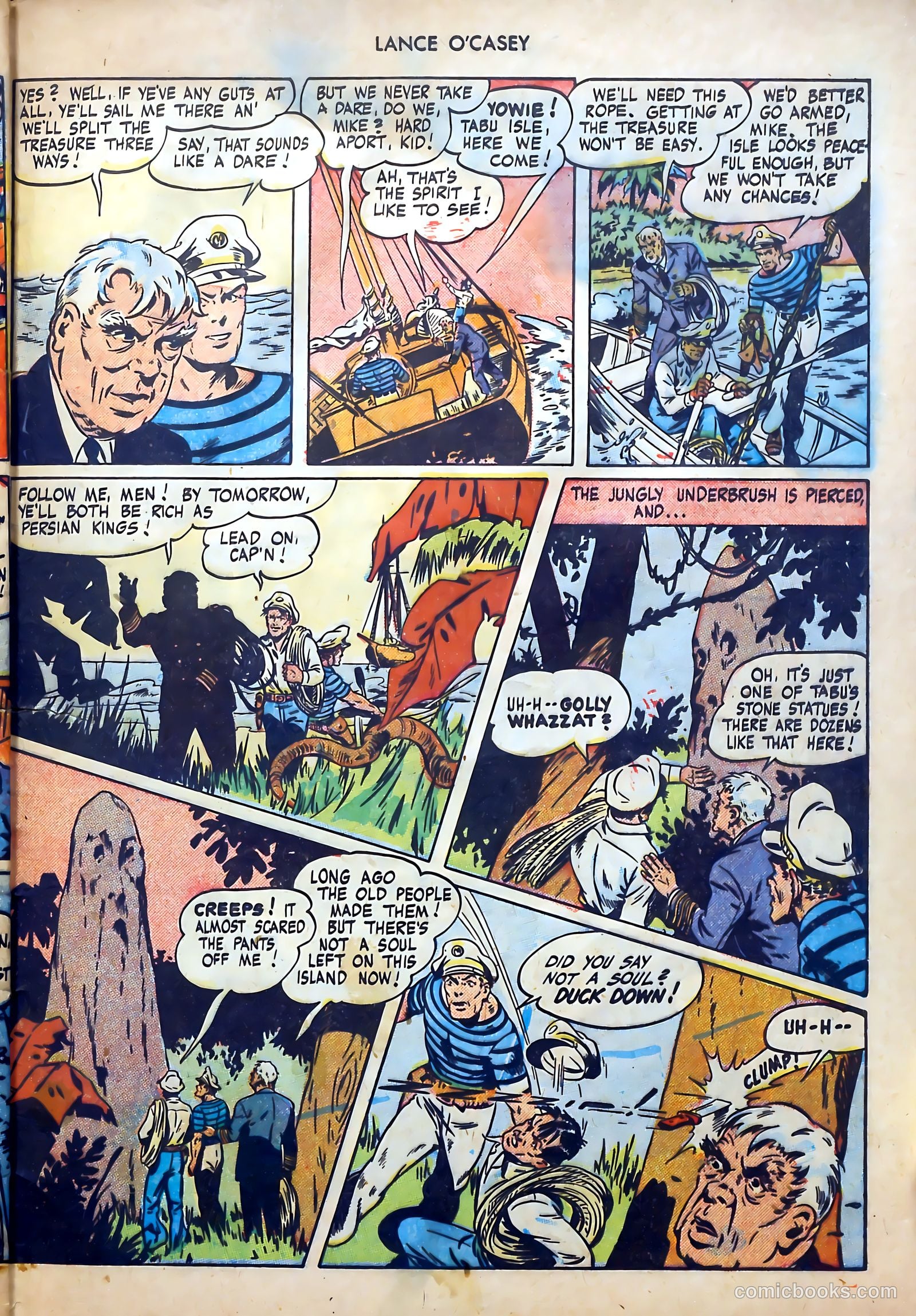 Lance O'Casey #4 (1948) — page 29 of 36