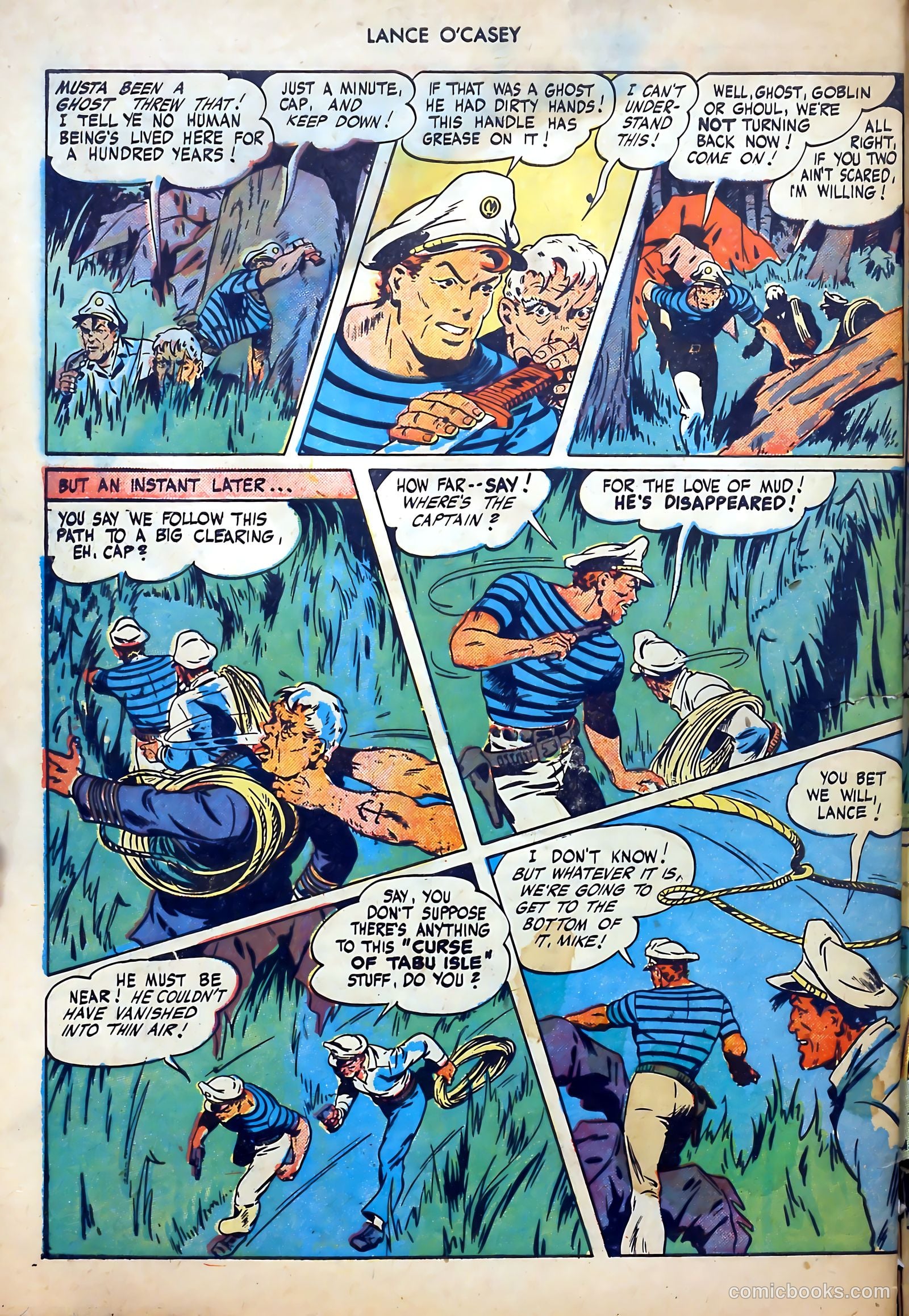 Lance O'Casey #4 (1948) — page 30 of 36