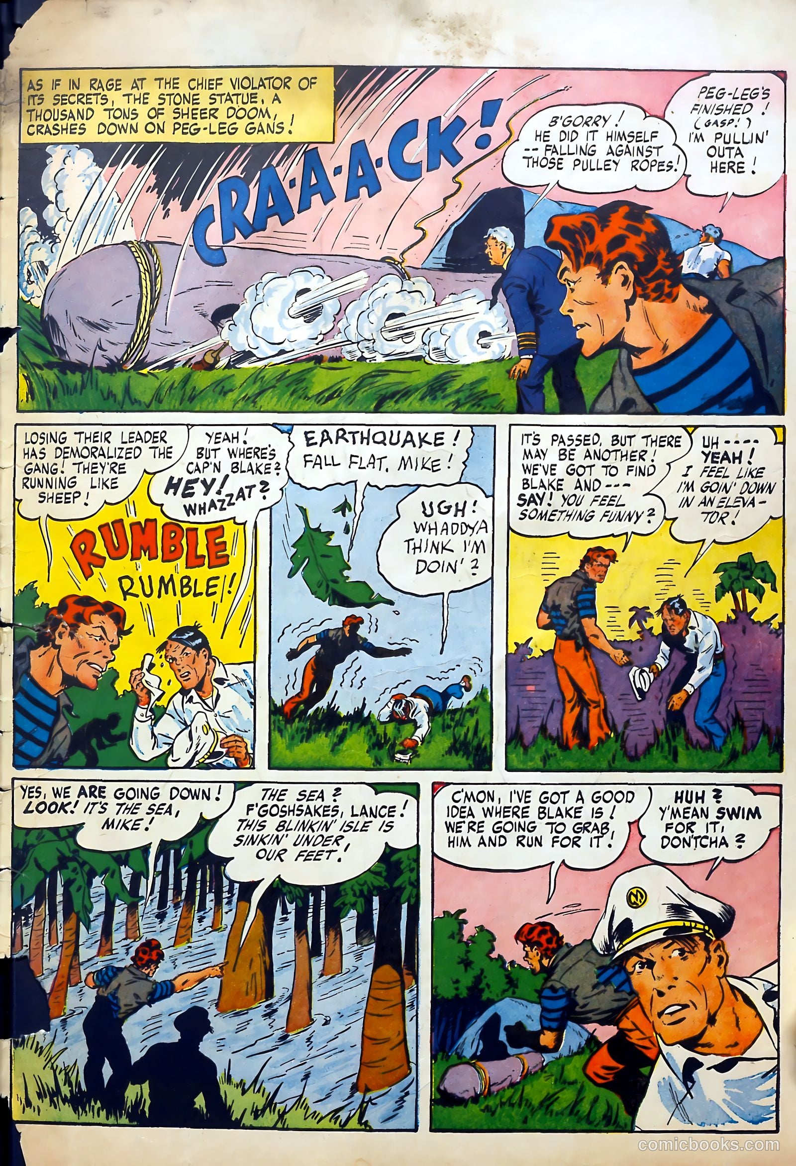 Lance O'Casey #4 (1948) — page 35 of 36