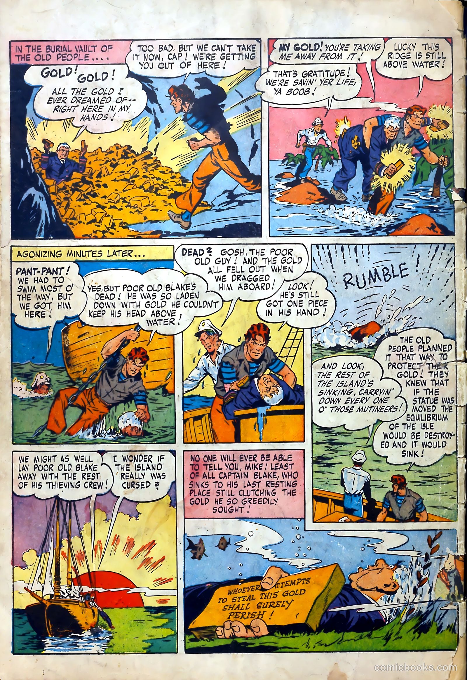 Lance O'Casey #4 (1948) — page 36 of 36