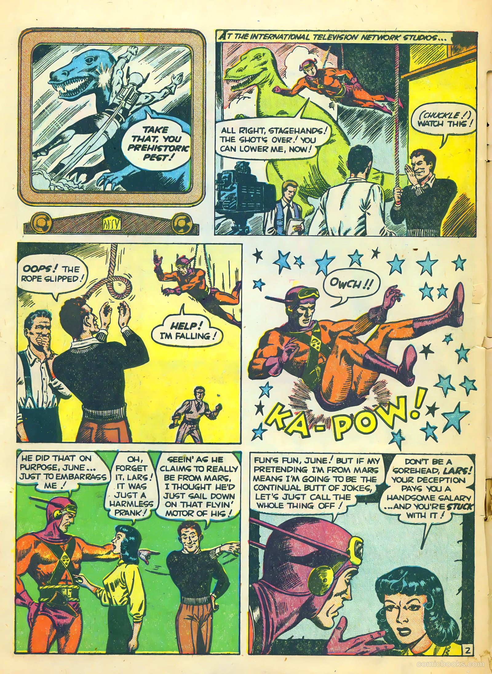 Lars of Mars #10 (1951) — page 10 of 36