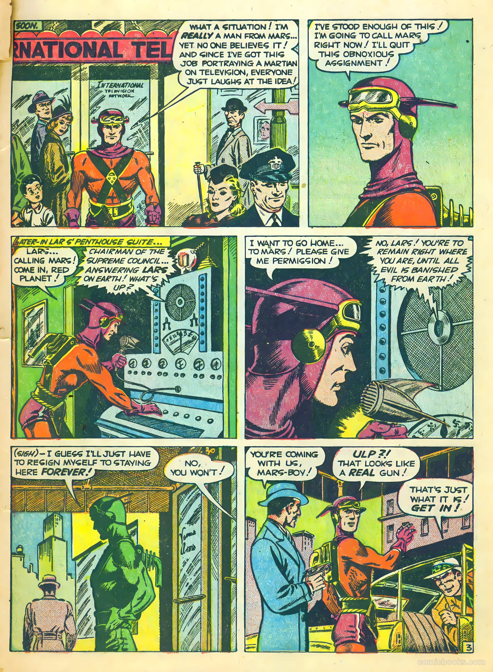 Lars of Mars #10 (1951) — page 11 of 36