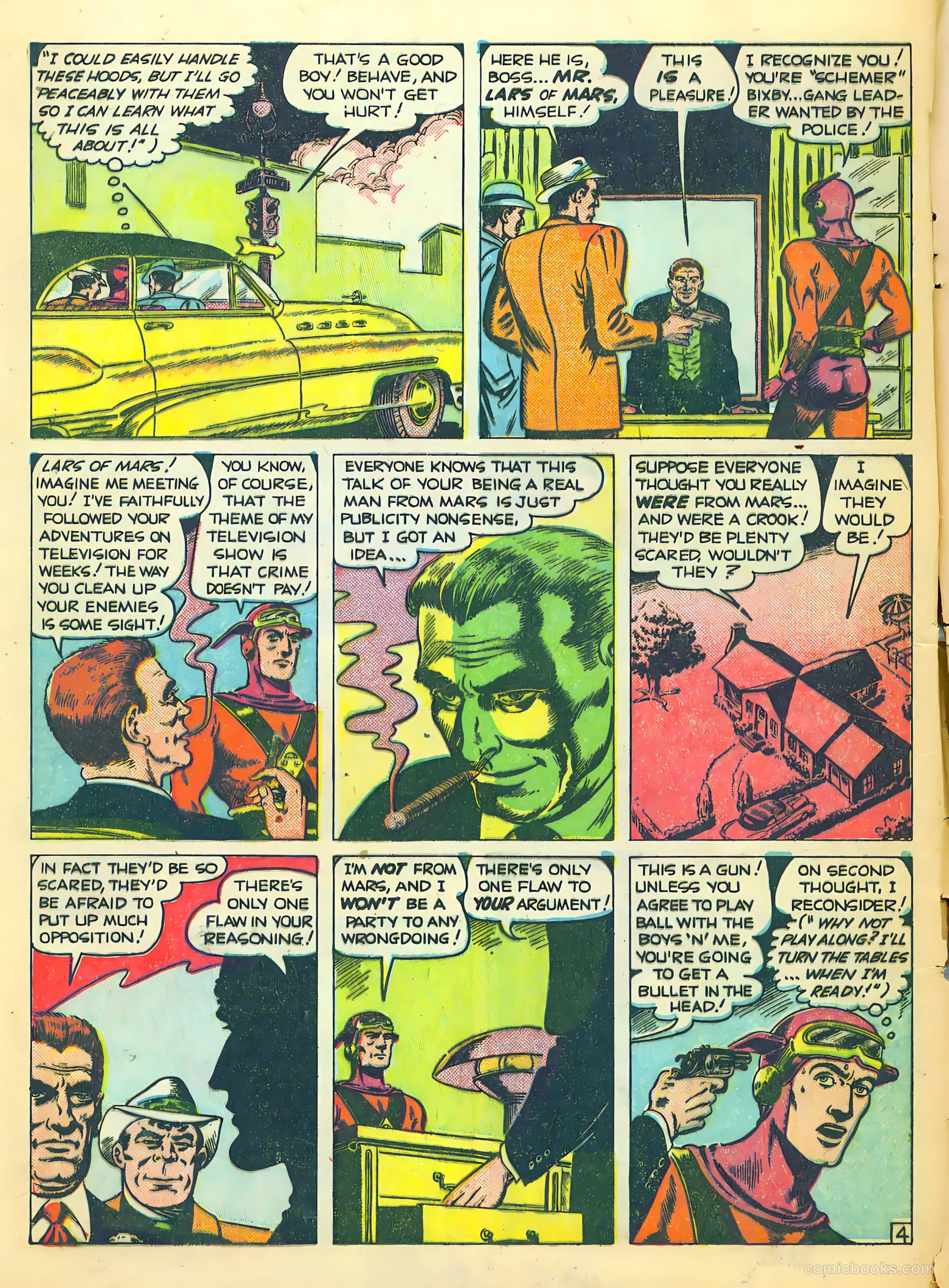 Lars of Mars #10 (1951) — page 12 of 36