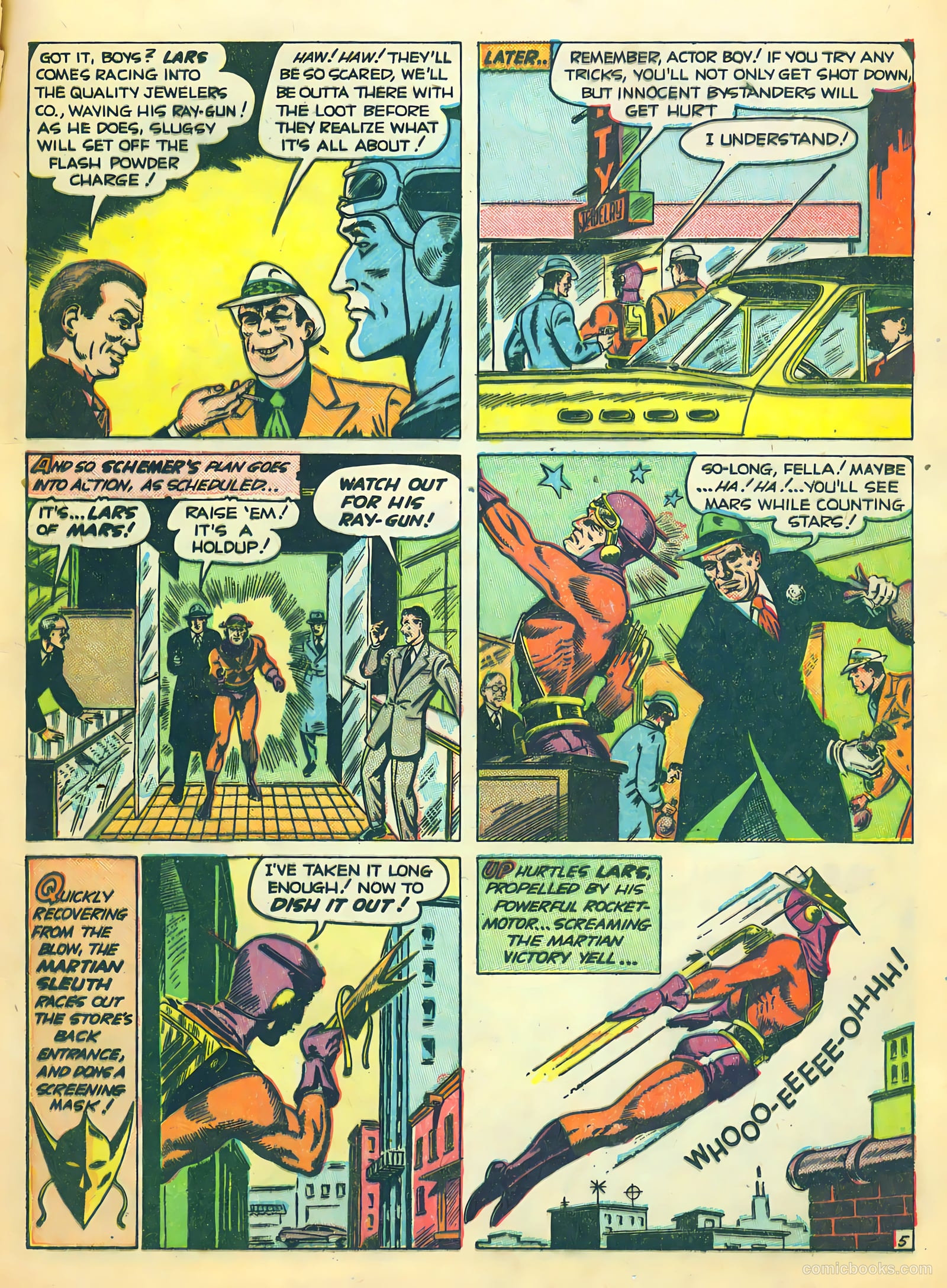 Lars of Mars #10 (1951) — page 13 of 36