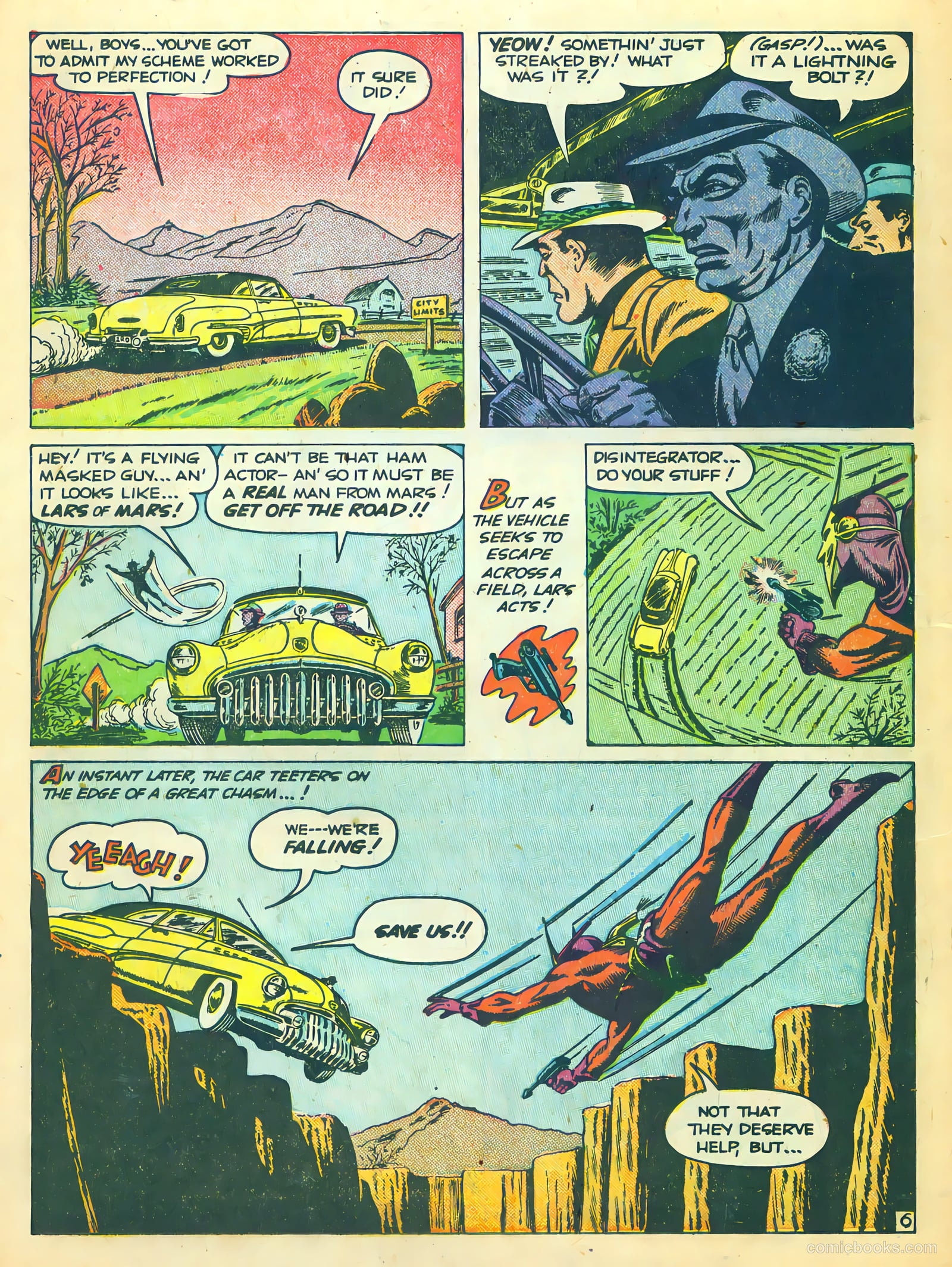 Lars of Mars #10 (1951) — page 14 of 36