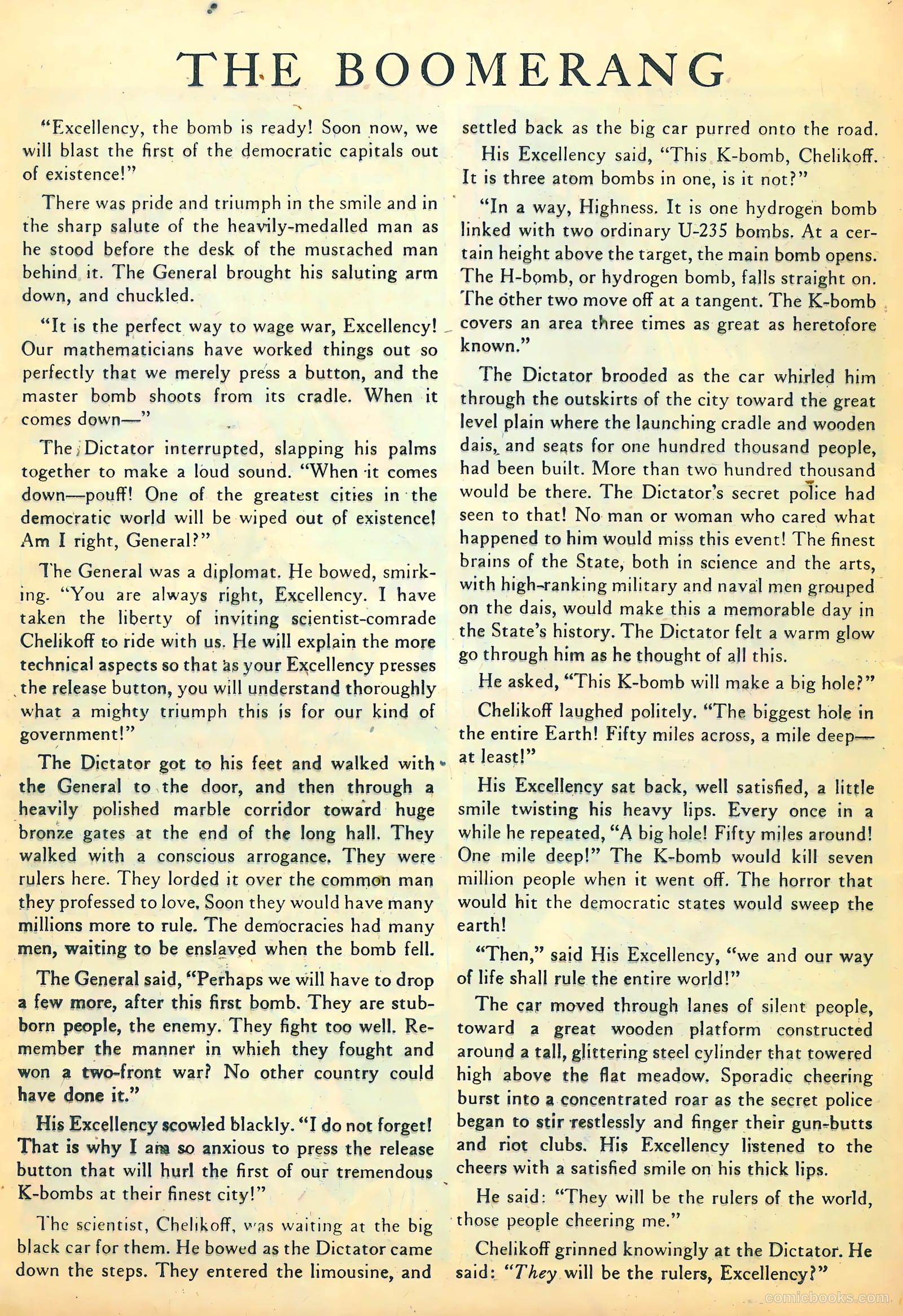 Lars of Mars #10 (1951) — page 16 of 36