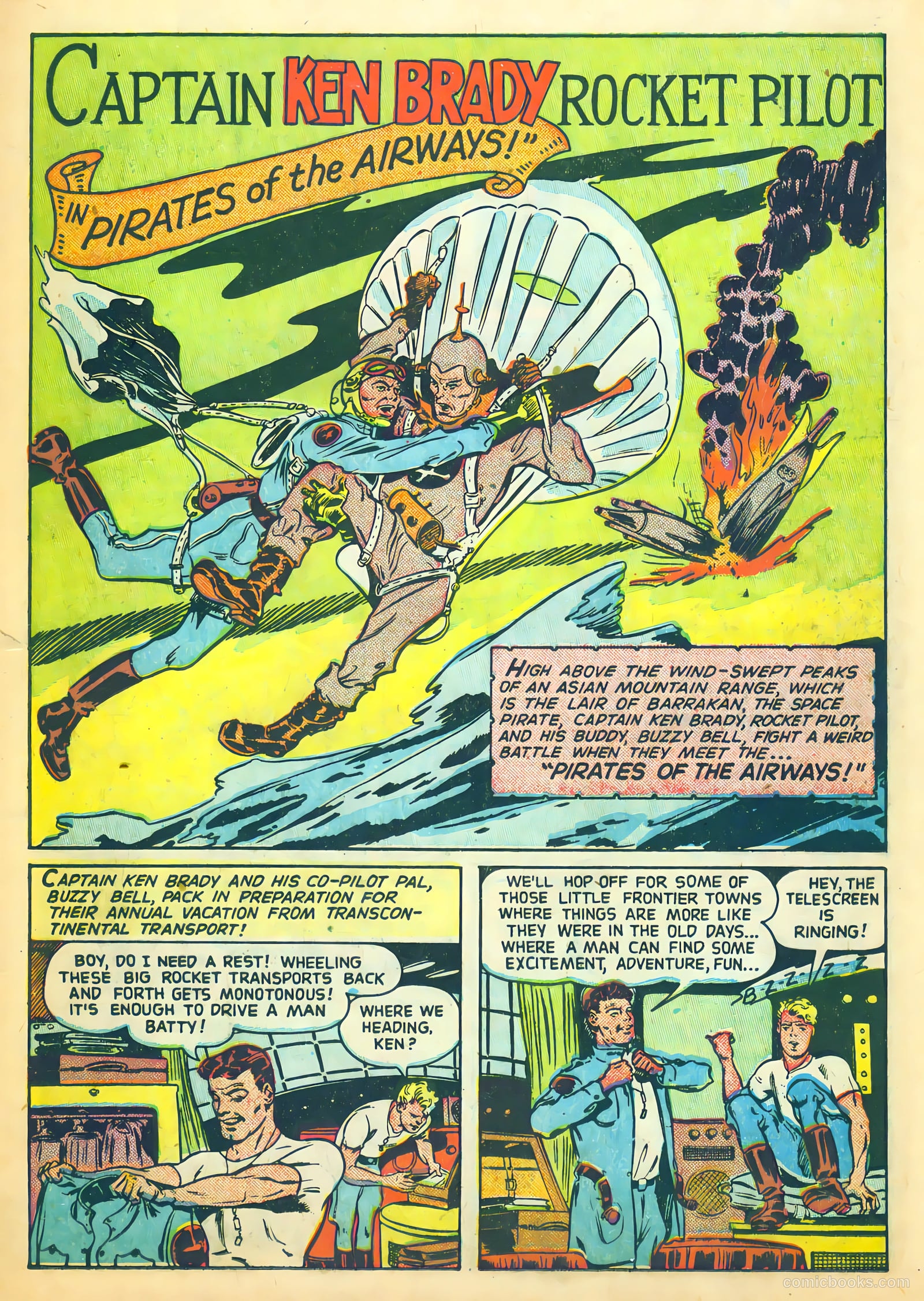 Lars of Mars #10 (1951) — page 19 of 36