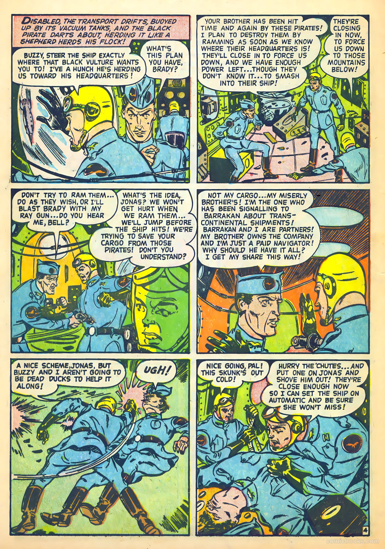 Lars of Mars #10 (1951) — page 22 of 36