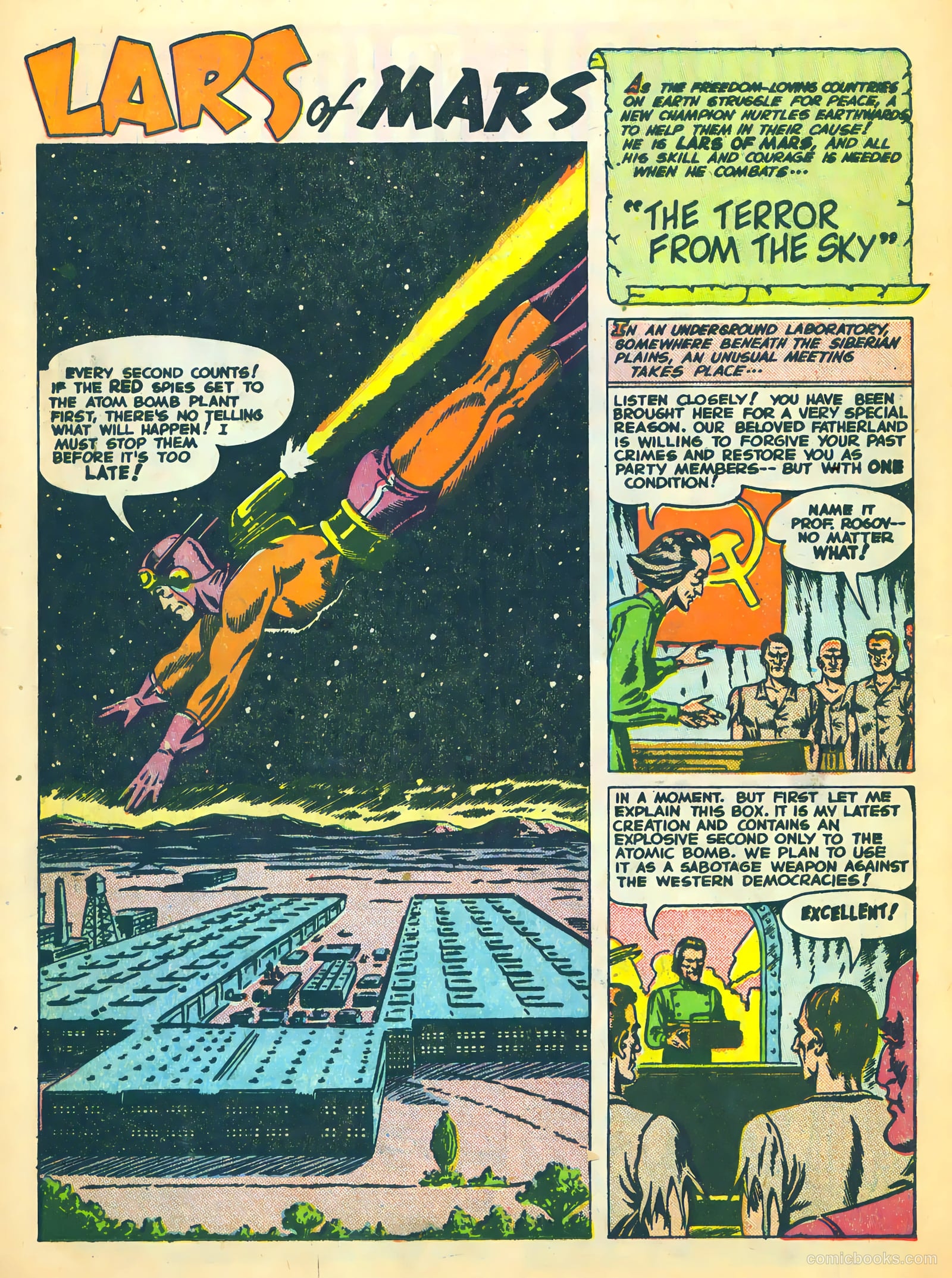Lars of Mars #10 (1951) — page 26 of 36