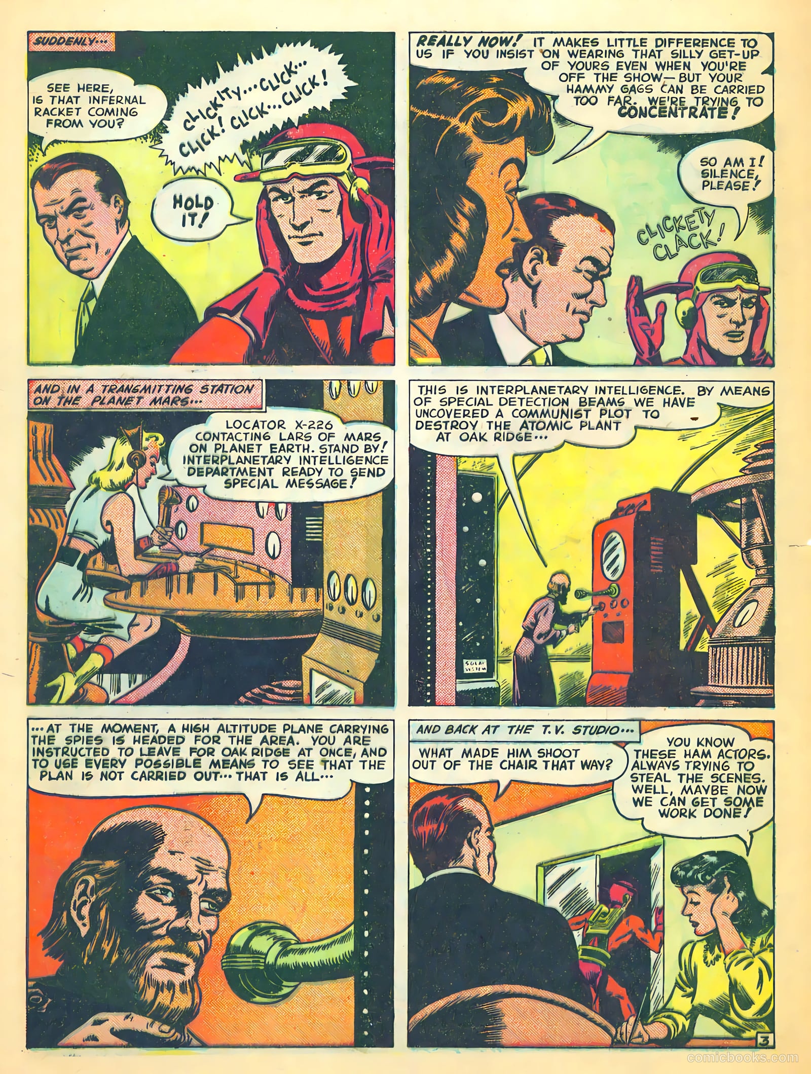 Lars of Mars #10 (1951) — page 28 of 36