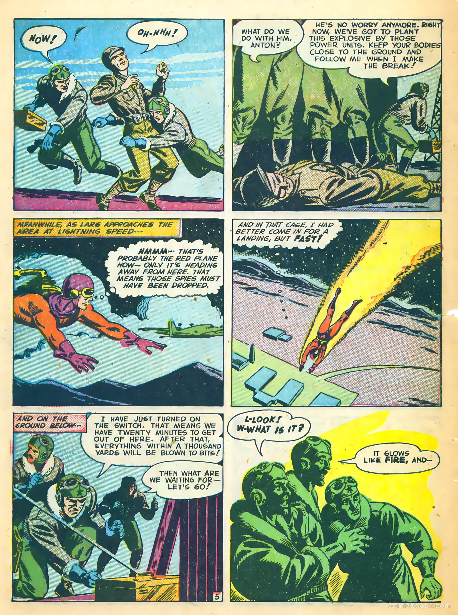 Lars of Mars #10 (1951) — page 30 of 36