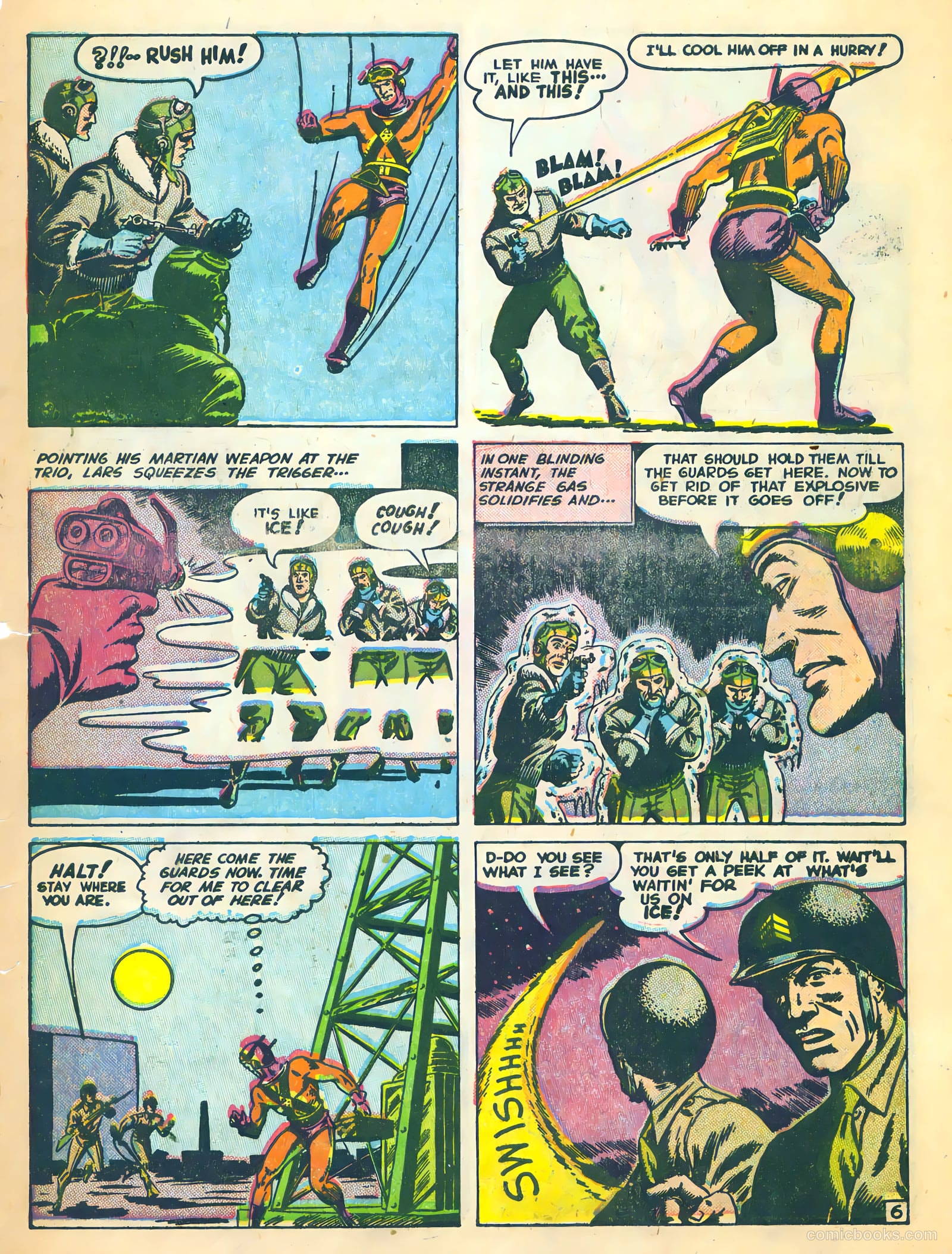 Lars of Mars #10 (1951) — page 31 of 36