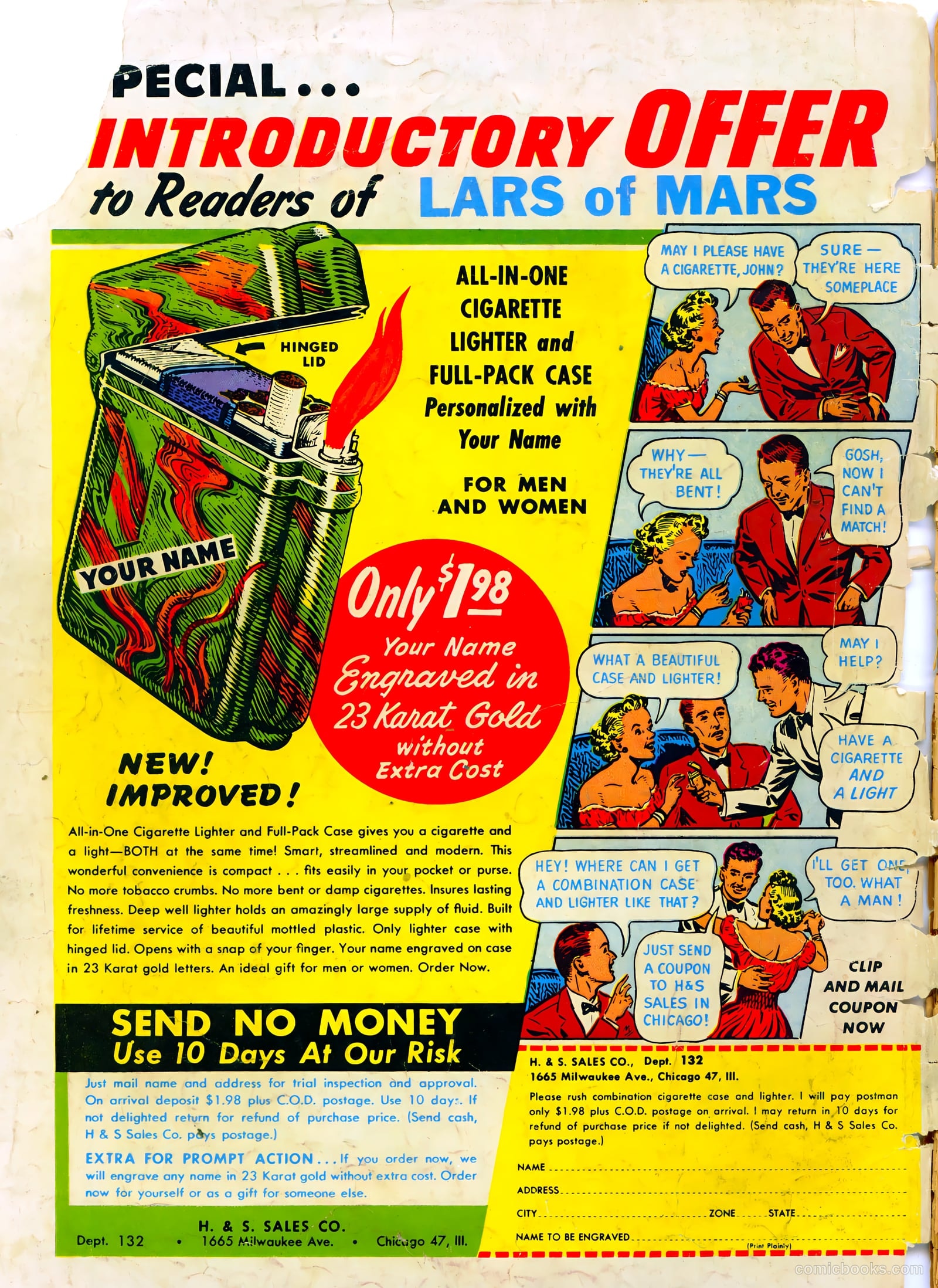 Lars of Mars #10 (1951) — page 36 of 36
