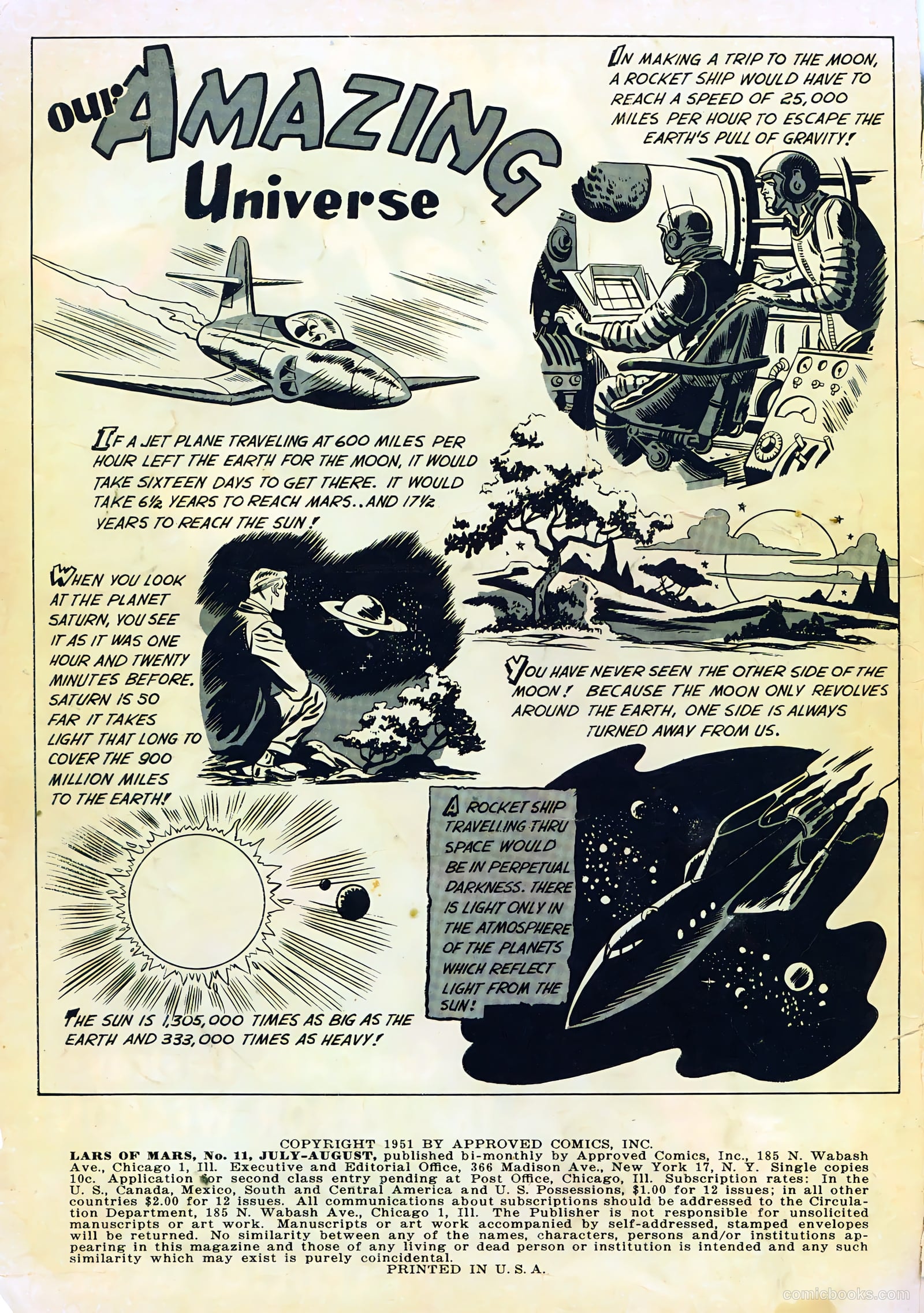 Lars of Mars #11 (1951) — page 2 of 36