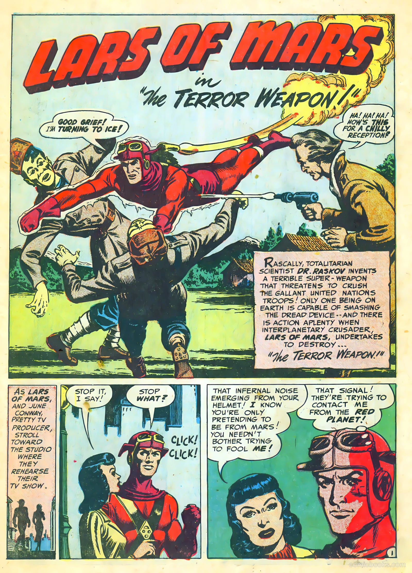 Lars of Mars #11 (1951) — page 3 of 36