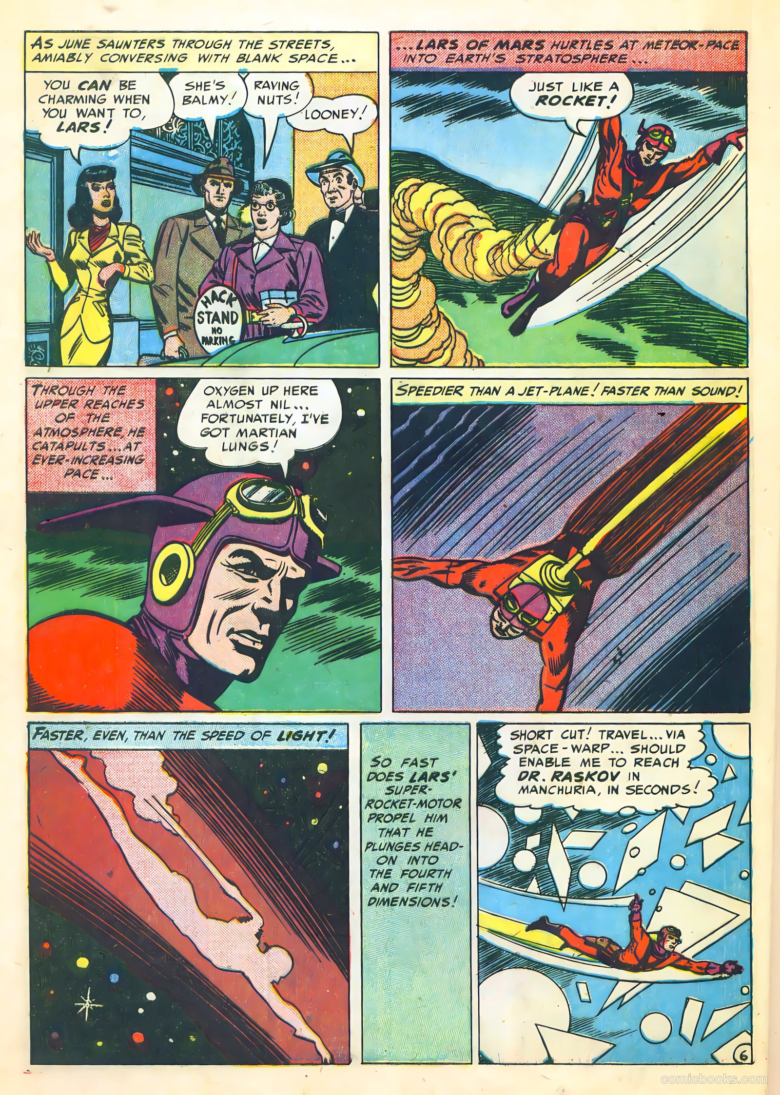 Lars of Mars #11 (1951) — page 8 of 36