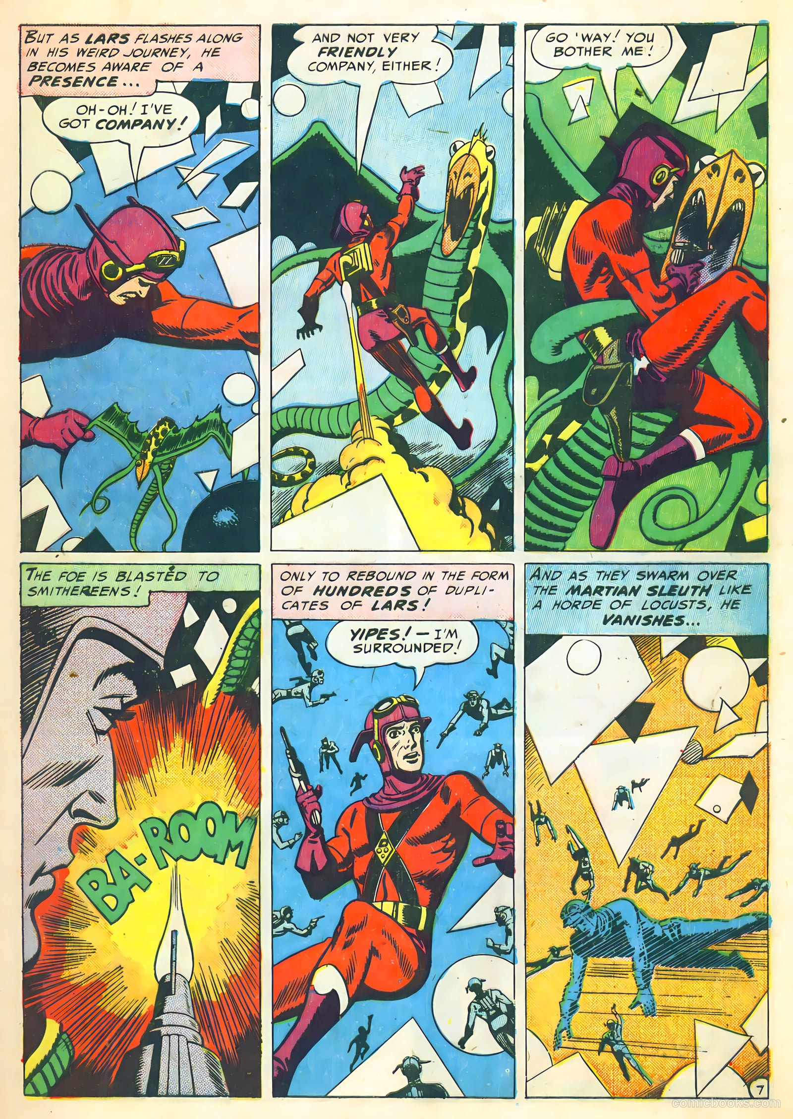 Lars of Mars #11 (1951) — page 9 of 36