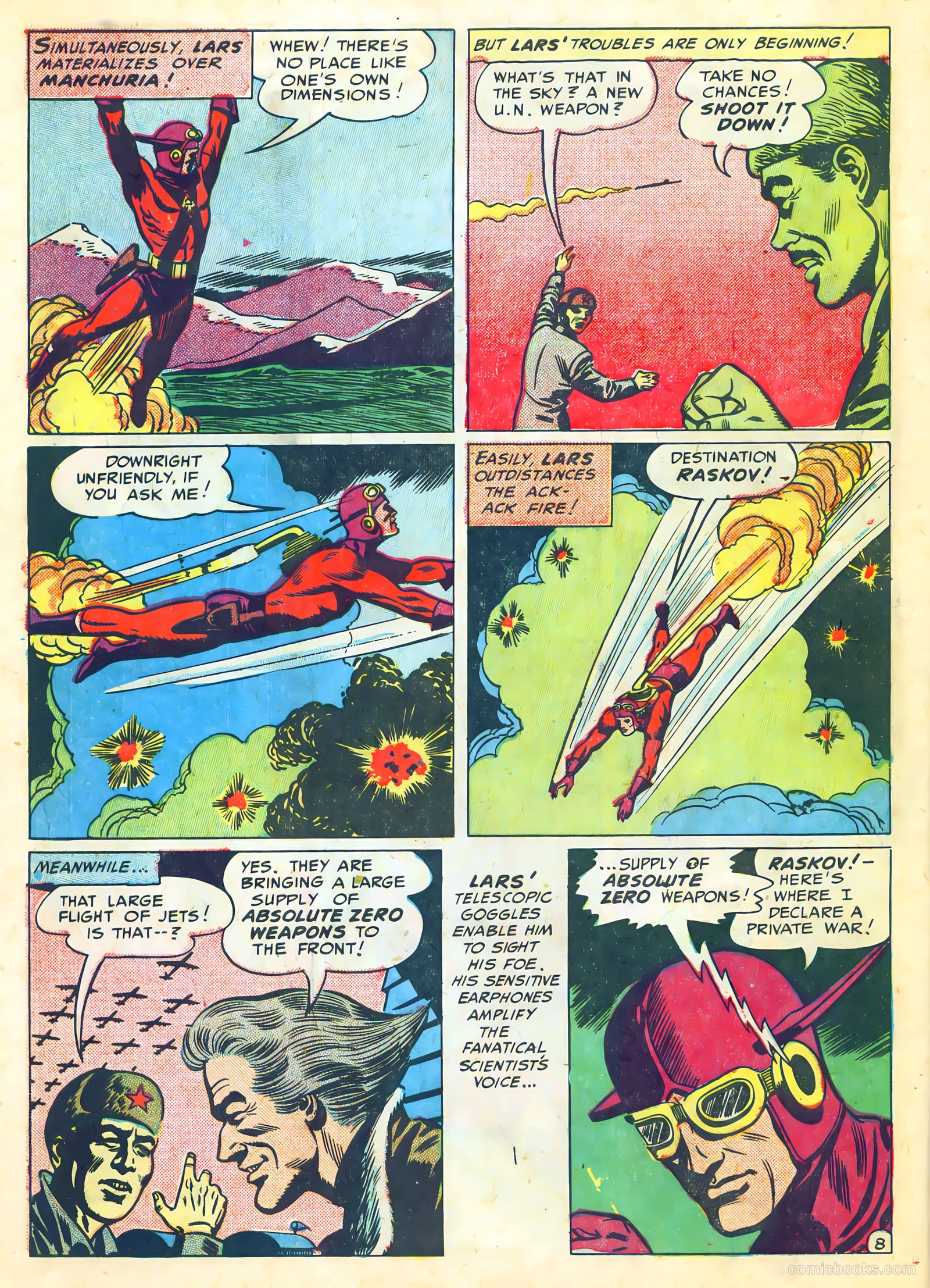 Lars of Mars #11 (1951) — page 10 of 36