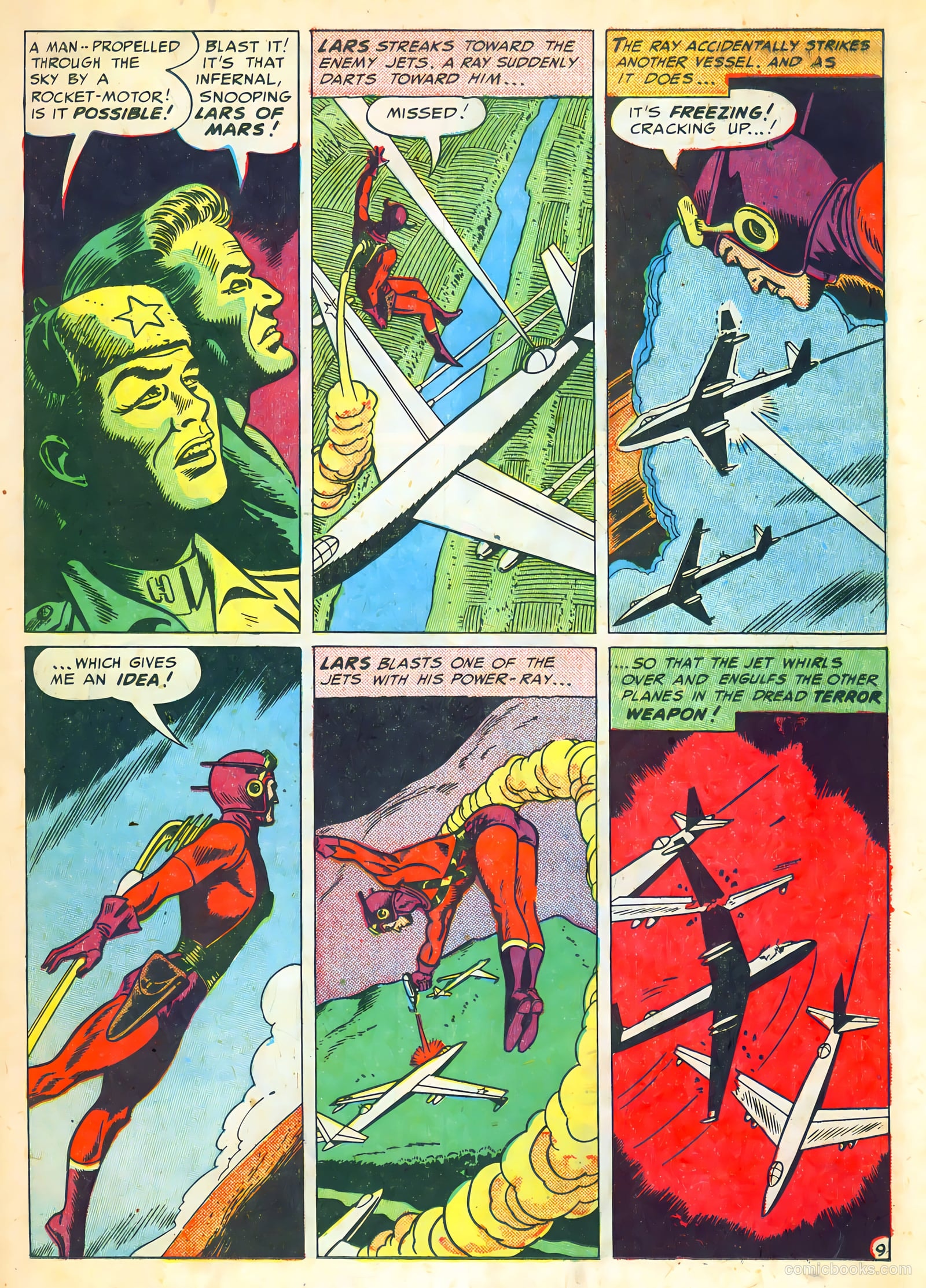 Lars of Mars #11 (1951) — page 11 of 36