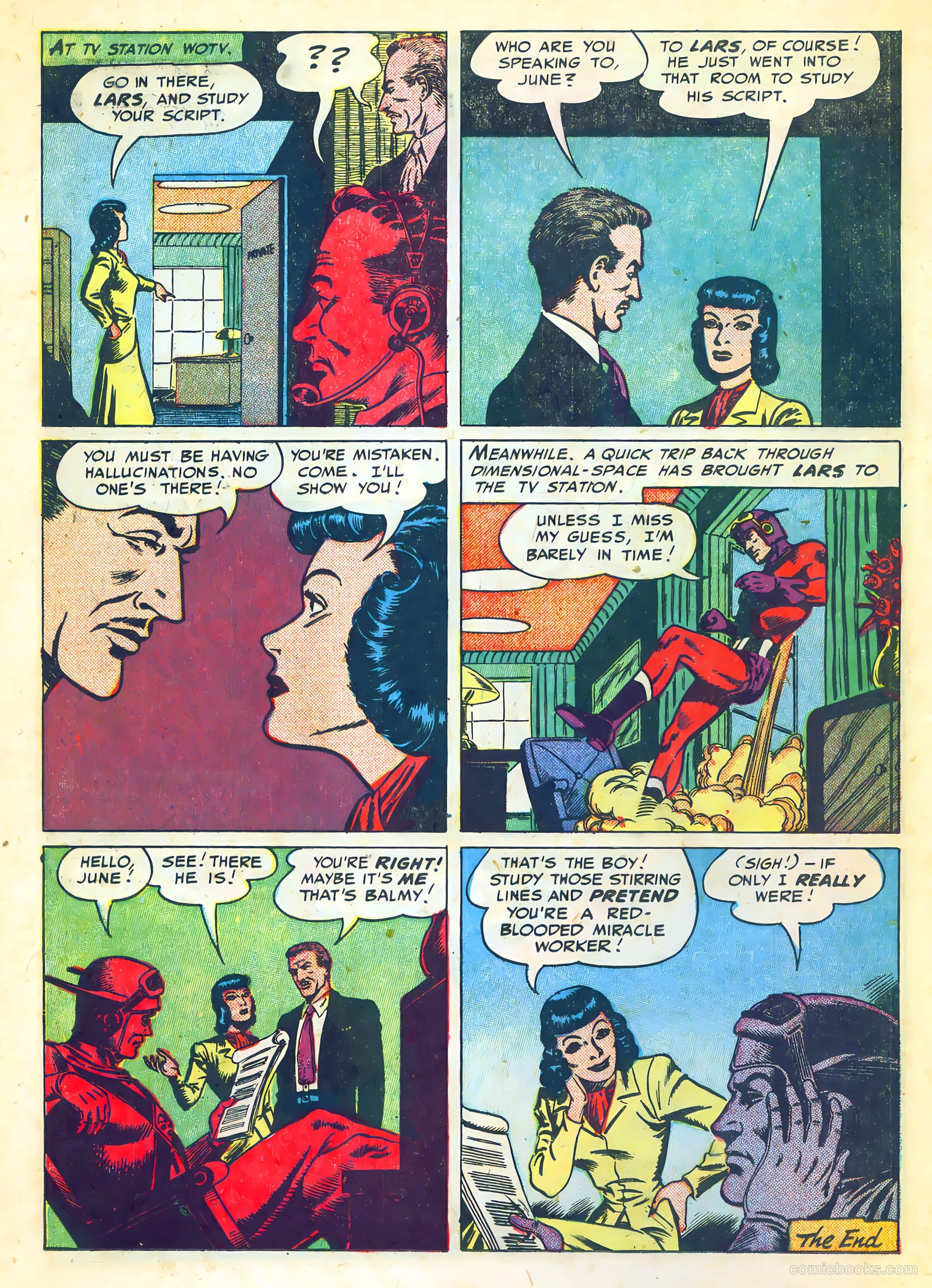 Lars of Mars #11 (1951) — page 14 of 36