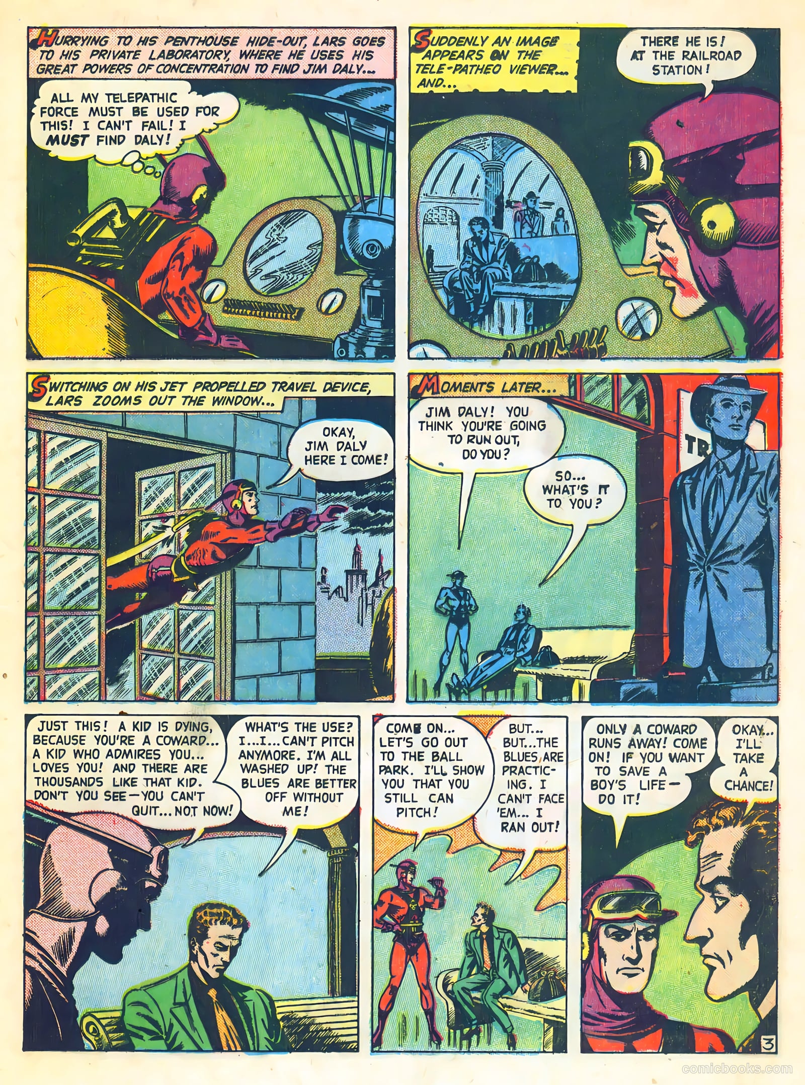 Lars of Mars #11 (1951) — page 17 of 36