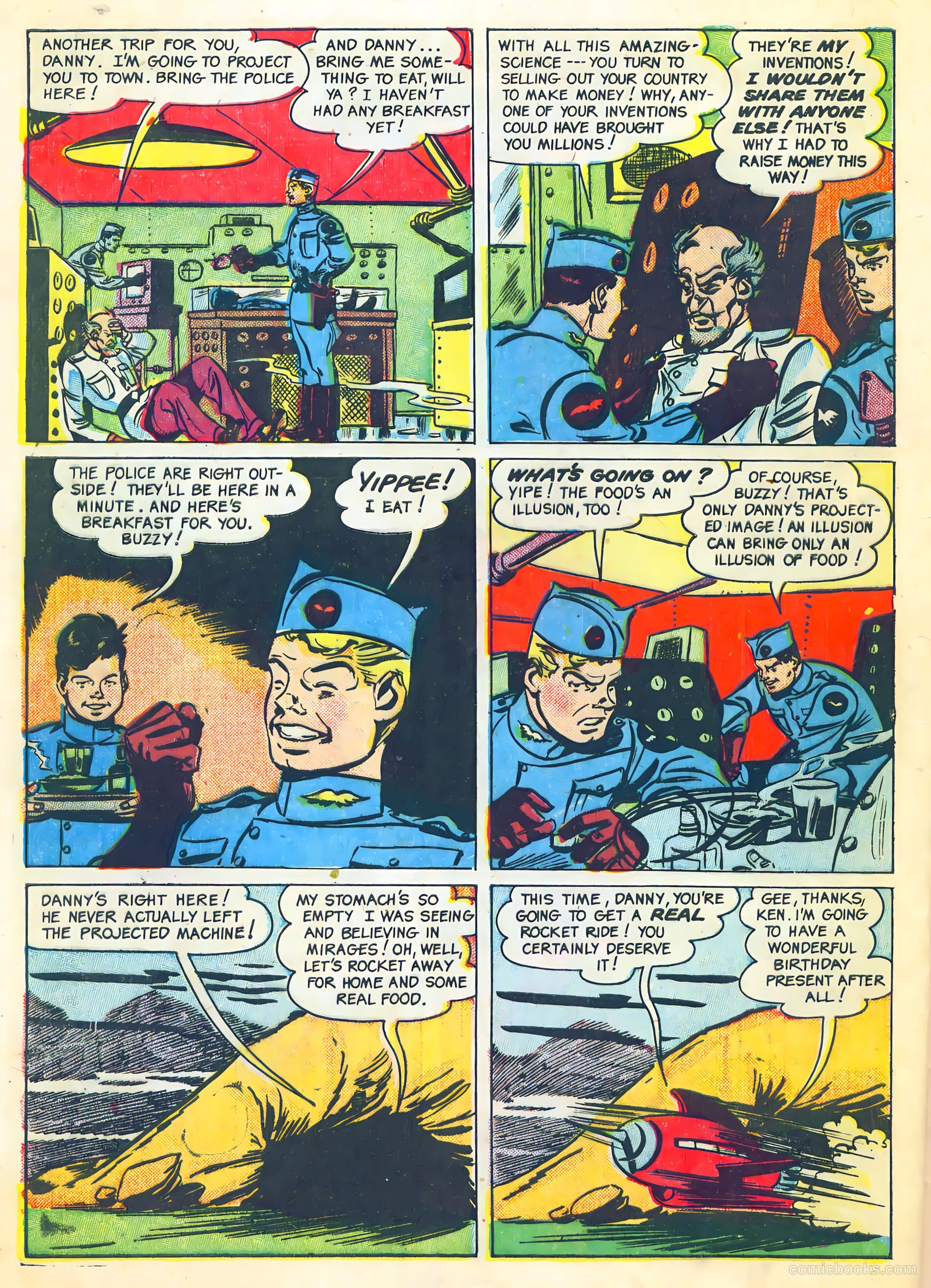 Lars of Mars #11 (1951) — page 28 of 36